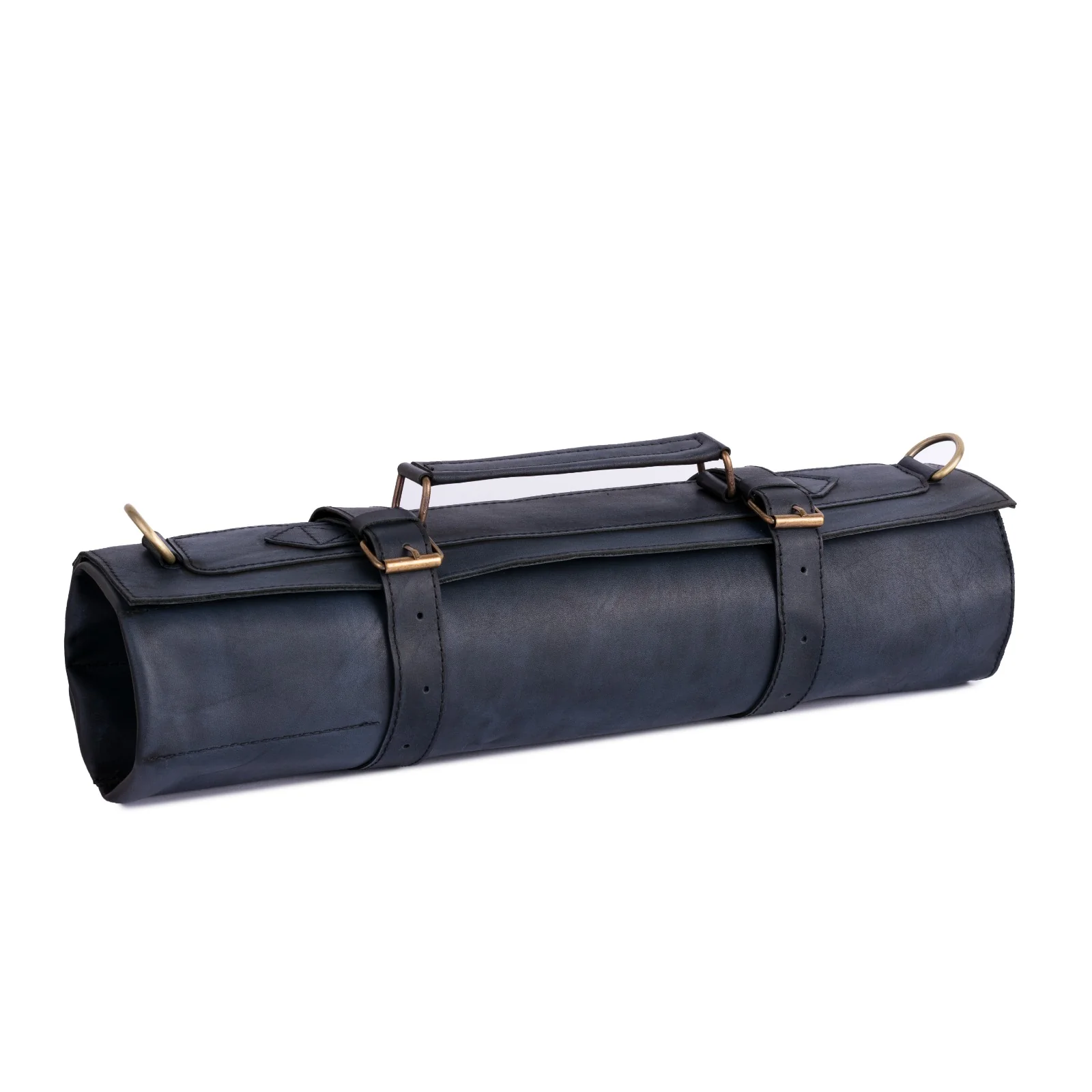 The East Sussex 5 Pocket Full Grain Handmade Leather Knife Roll - Image 9