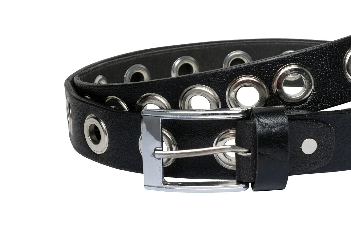 Full Grain Dorset Women Studded Leather Luxury Belt - Image 3