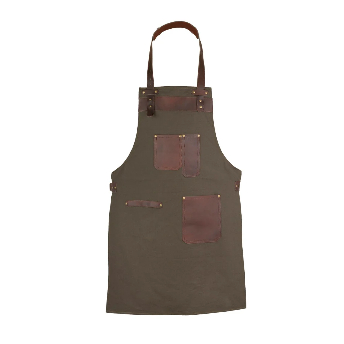 The Bedfordshire Butcher BBQ Canvas Apron - Image 3