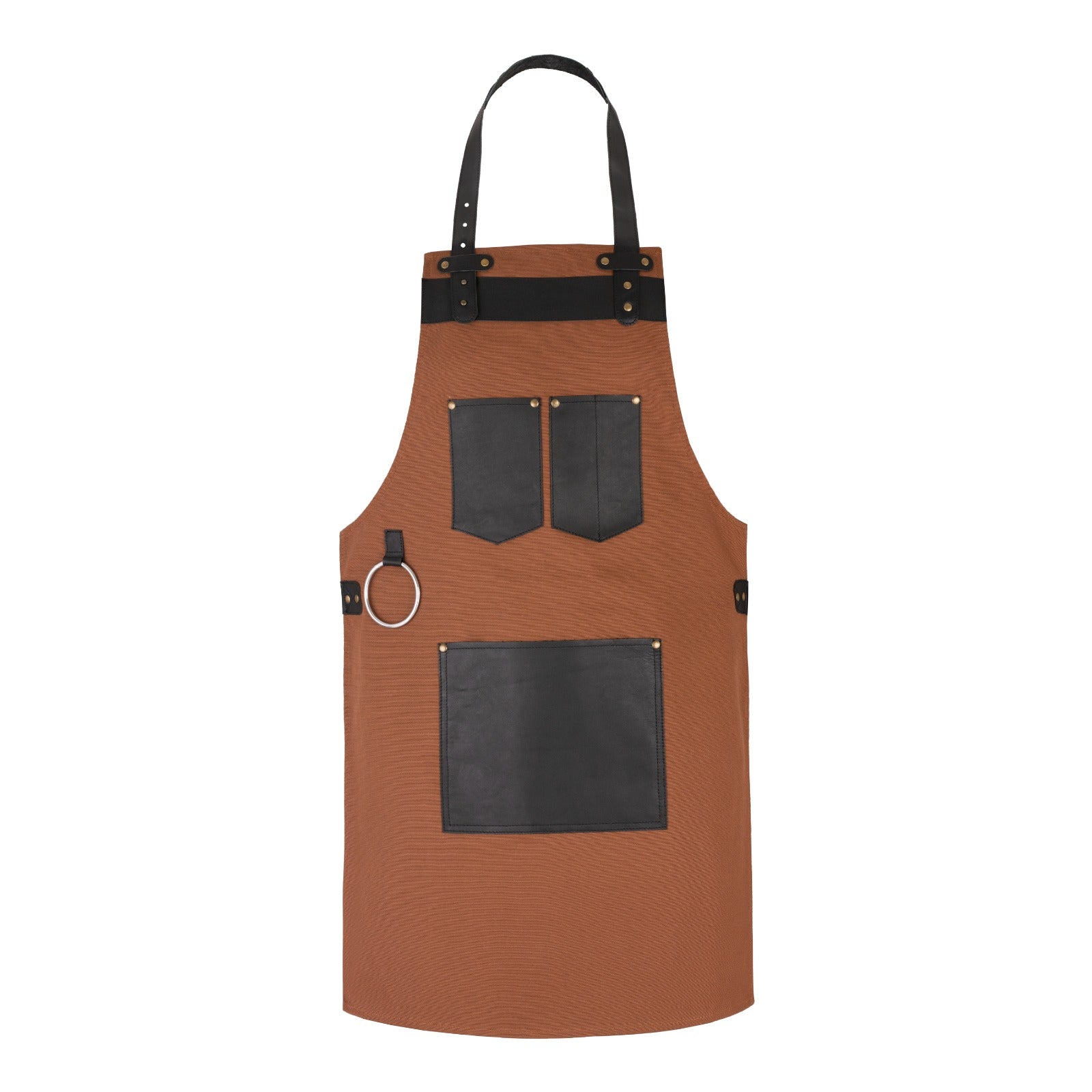 The Berkshire Canvas Apron with Leather Pocket - Image 10