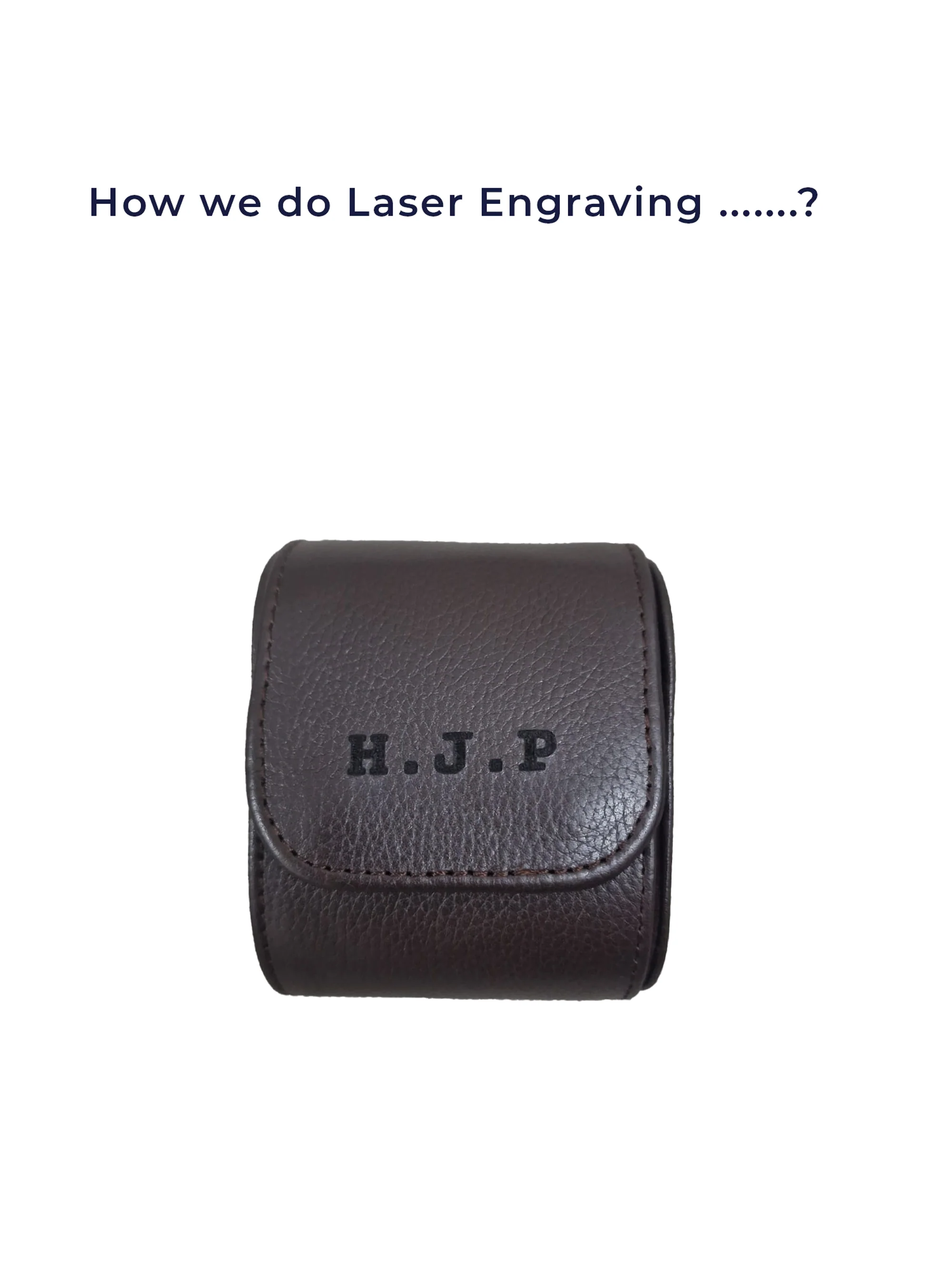 The Somerset Luxury Dark Brown Leather Watch Case - Image 11