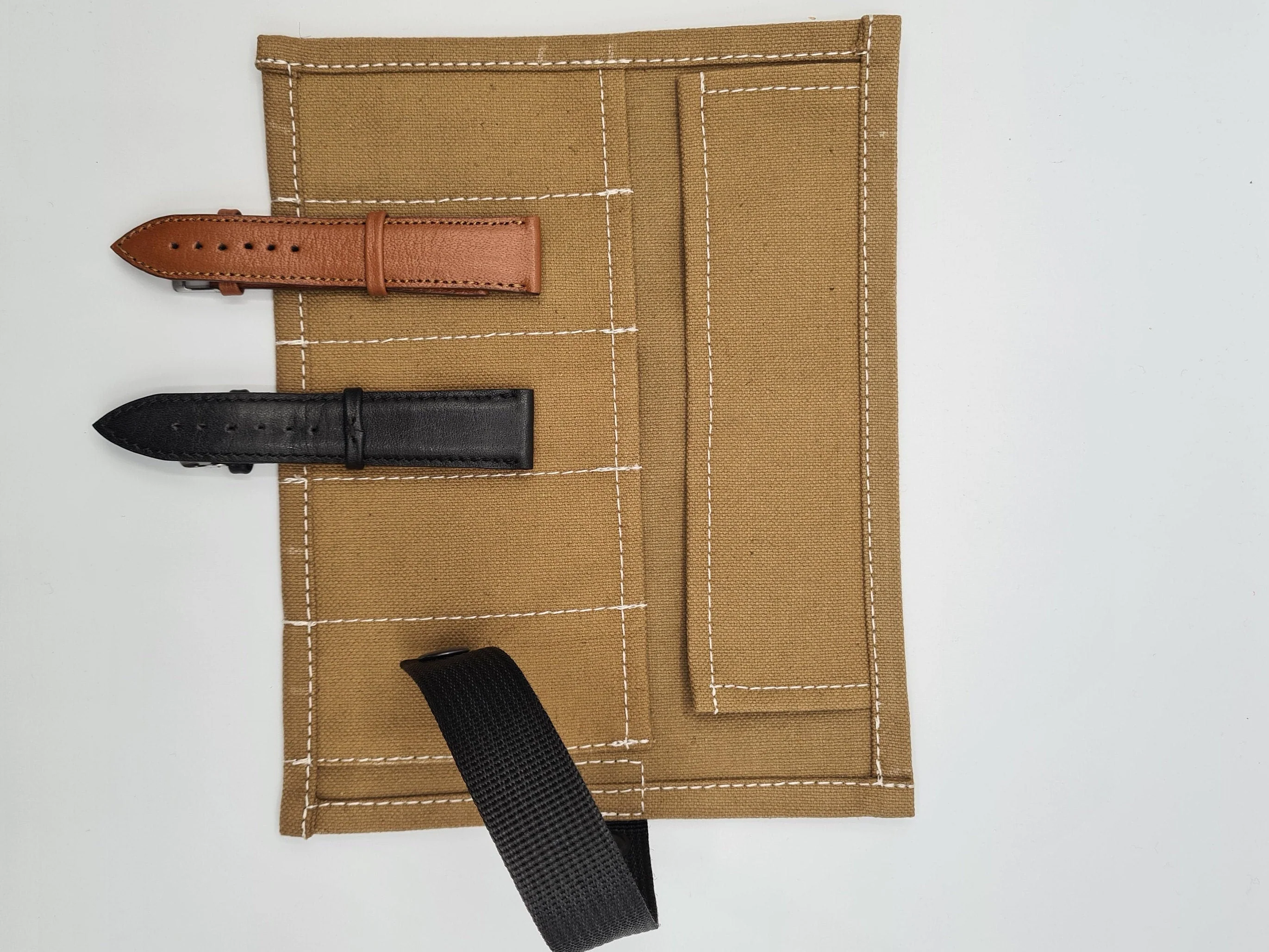 The County Durham Canvas 5 watch strap Roll - Image 5