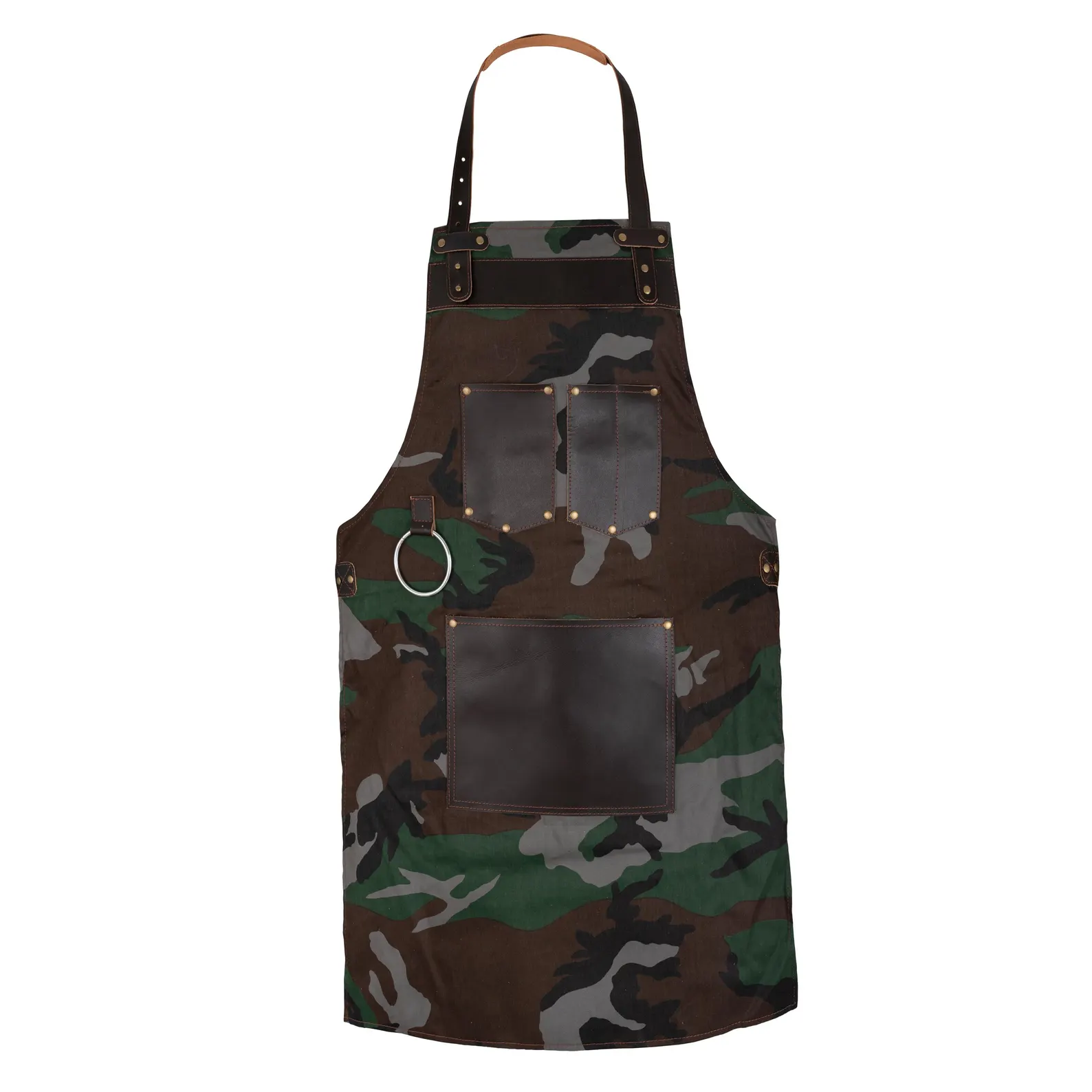 The Northumberland Canvas Camougflage Bib Apron - Image 16
