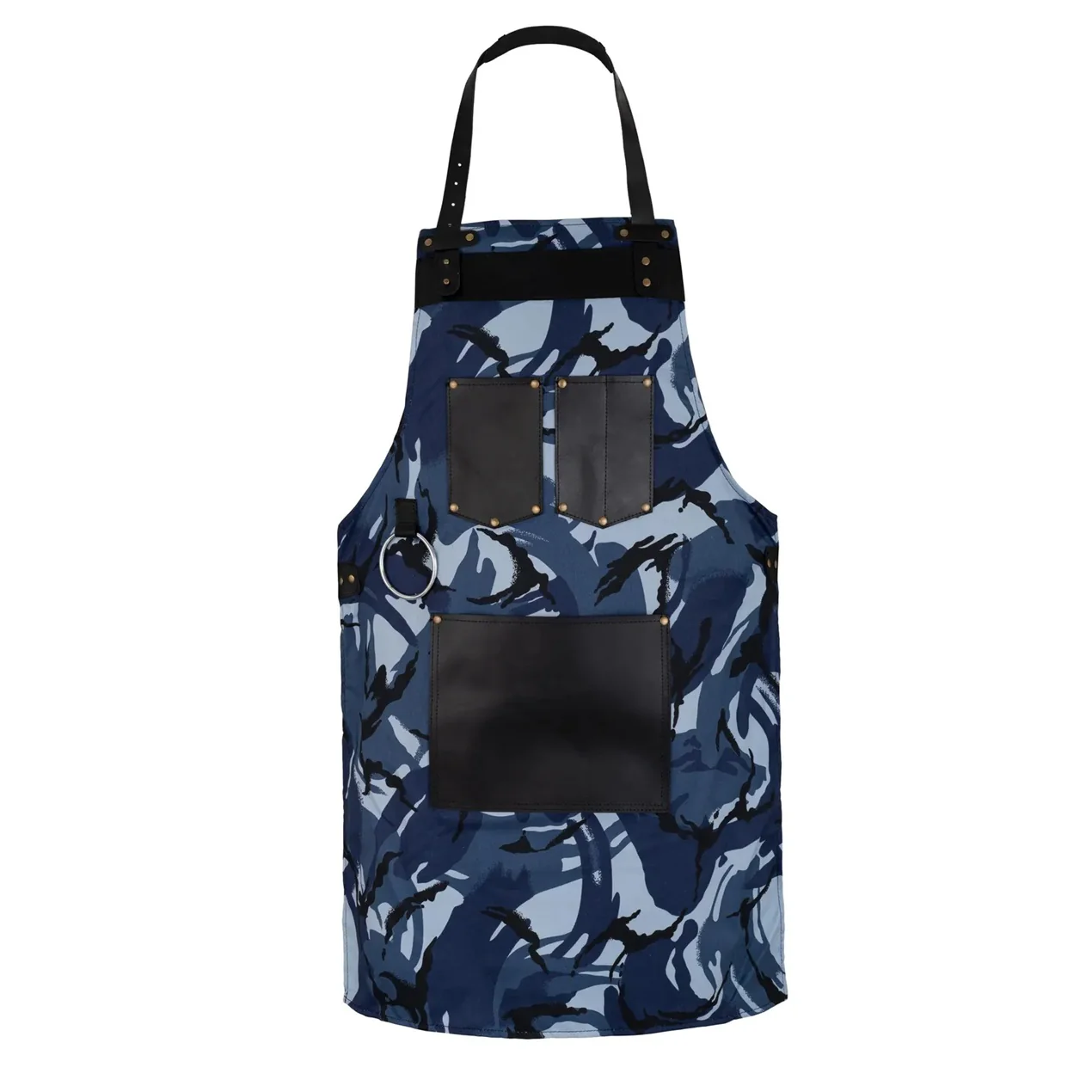 The Northumberland Canvas Camougflage Bib Apron