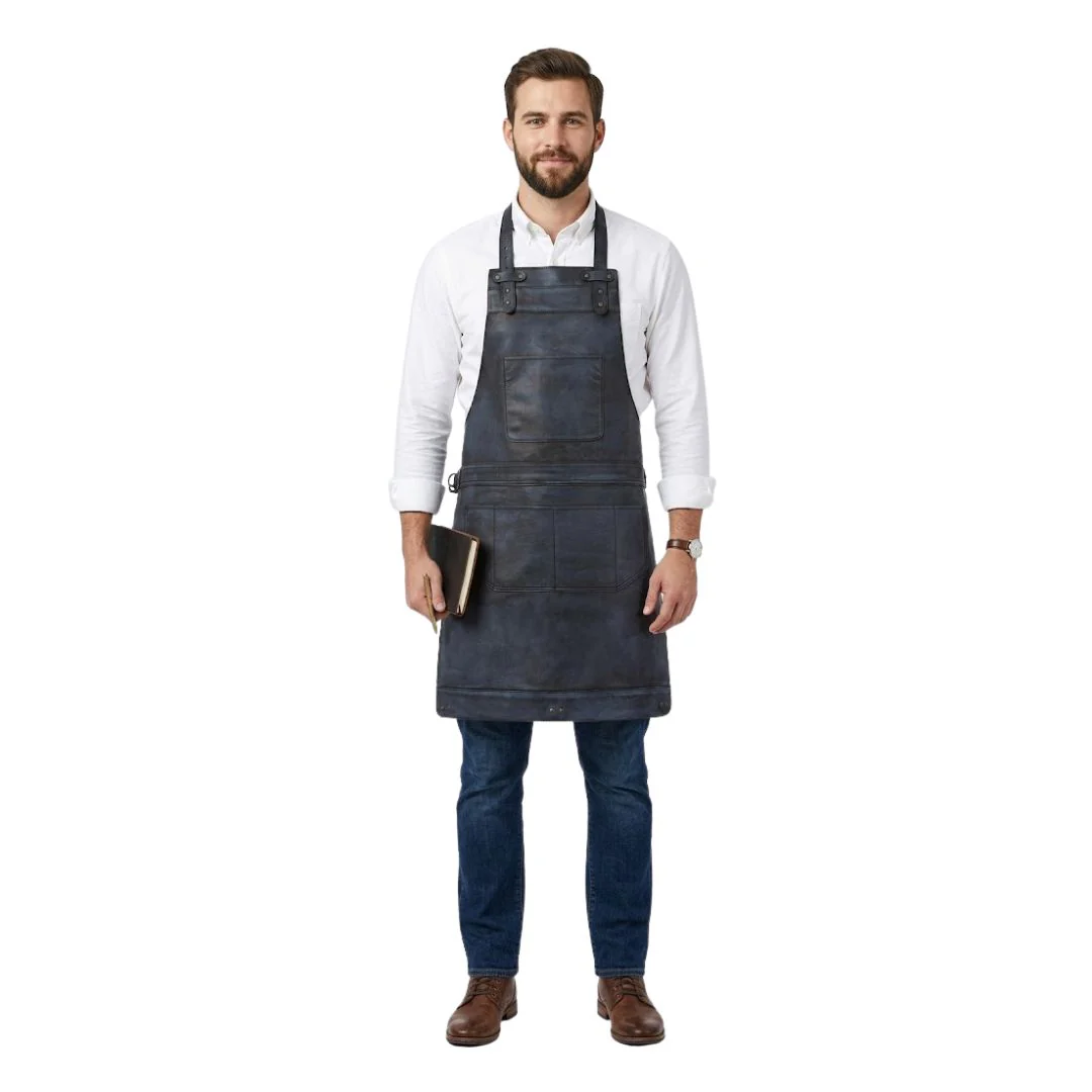 The Devon Full Grain Leather Apron - Image 25