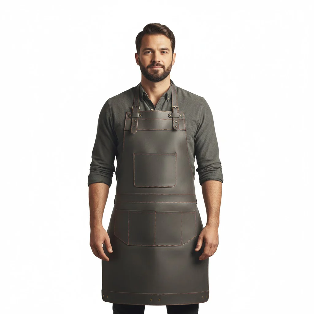 The Devon Full Grain Leather Apron - Image 29