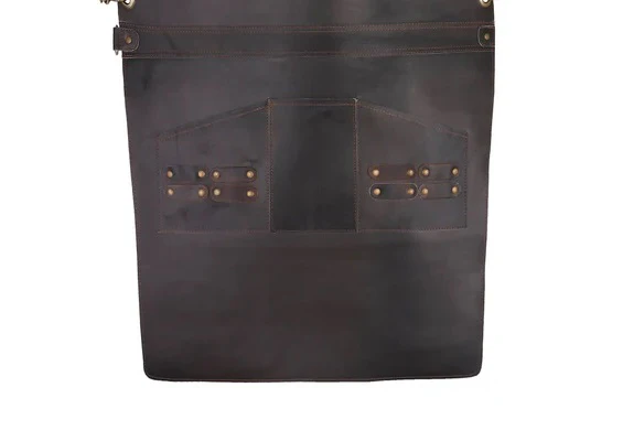 The Cornwall Full Grain Leather Apron - Image 21