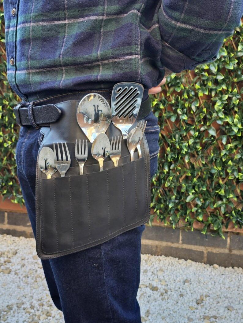 The Bristol Leather Chef utility belt,Knife bag - Image 20