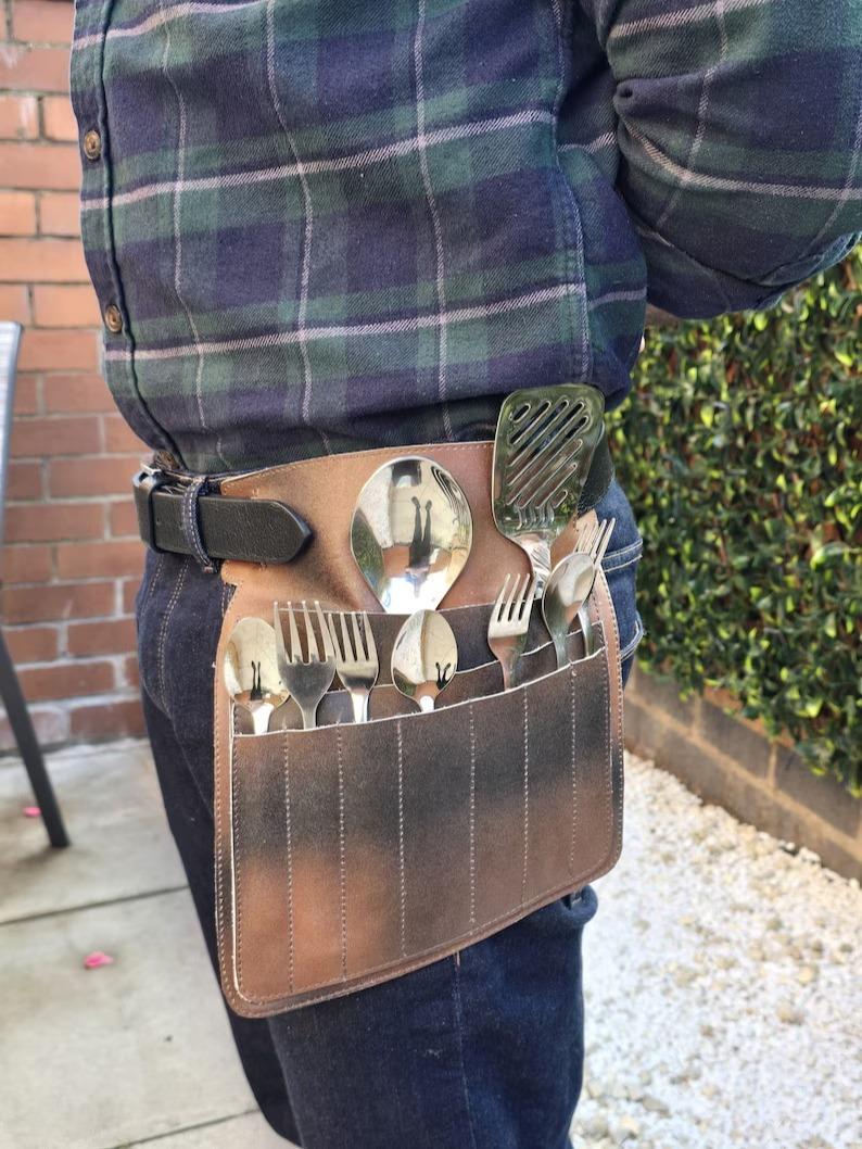 The Bristol Leather Chef utility belt,Knife bag - Image 33