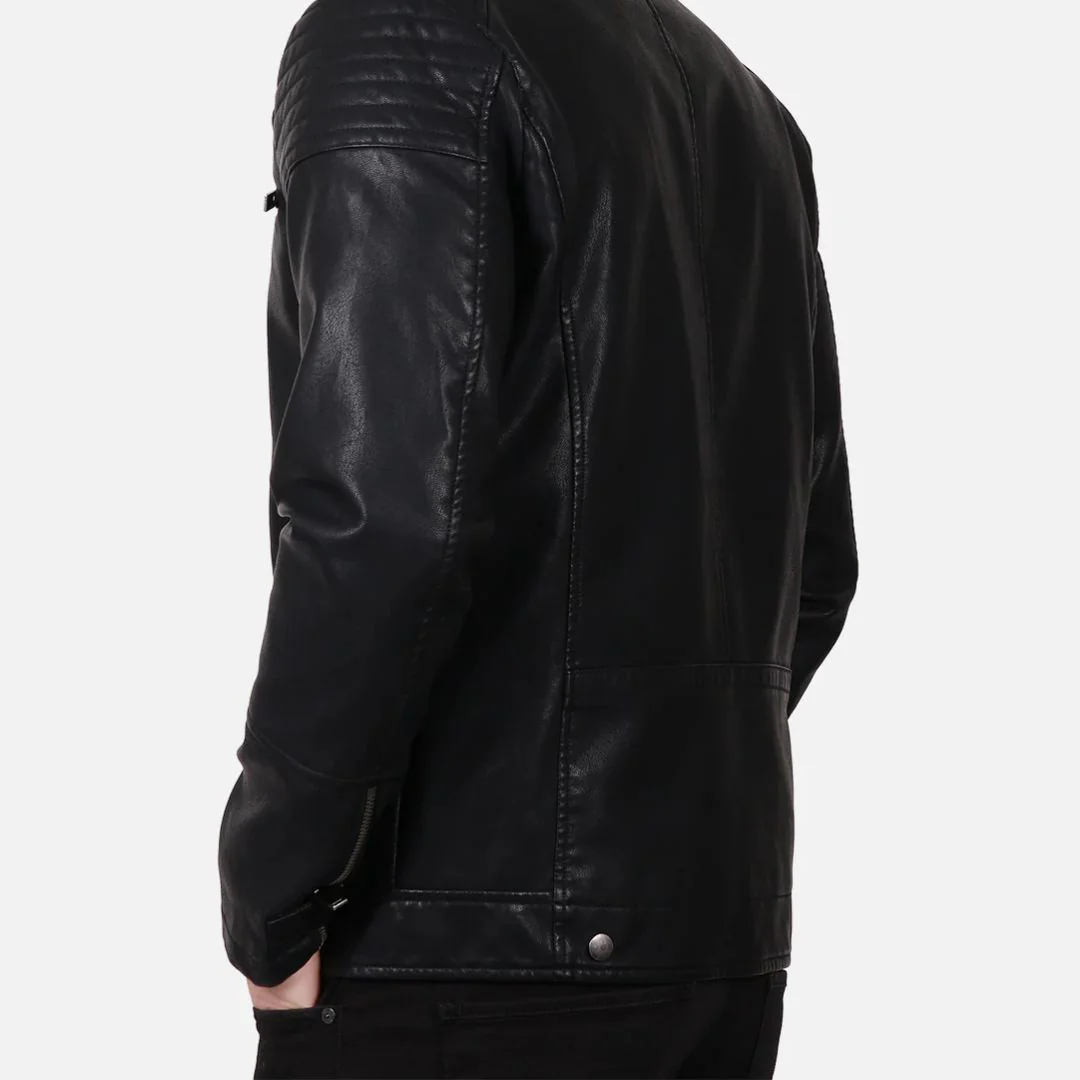 Sheep Skin Premium Warm & Stylish Full Grain Leather Jacket - Image 8