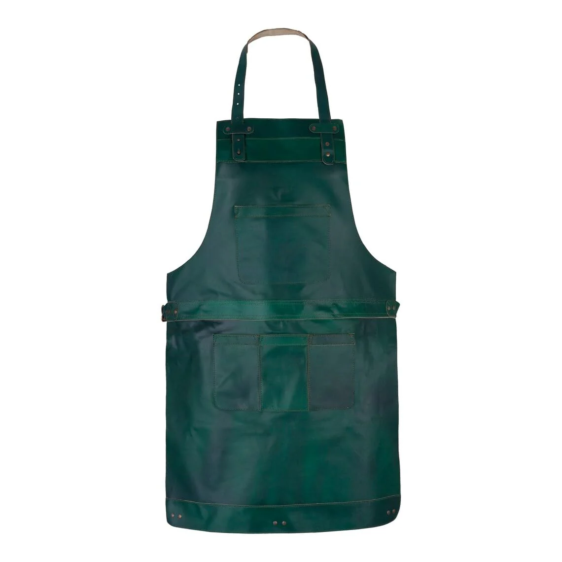 The Bedfordshire Full Grain Leather Apron - Image 37