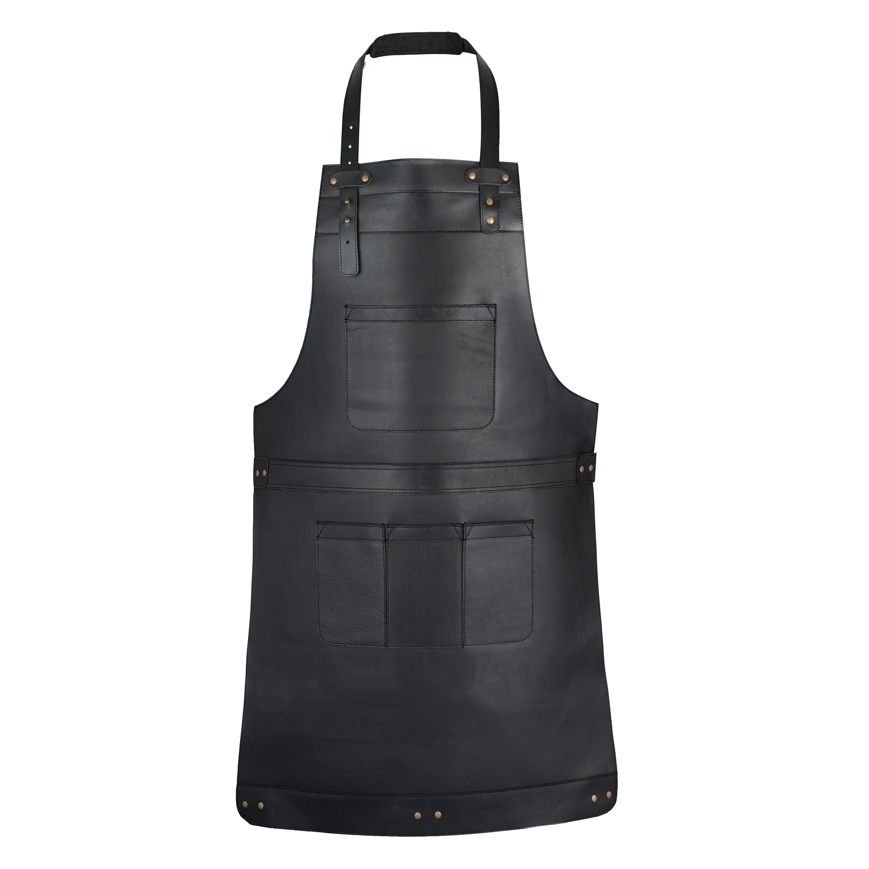 The Bedfordshire Full Grain Leather Apron - Image 17