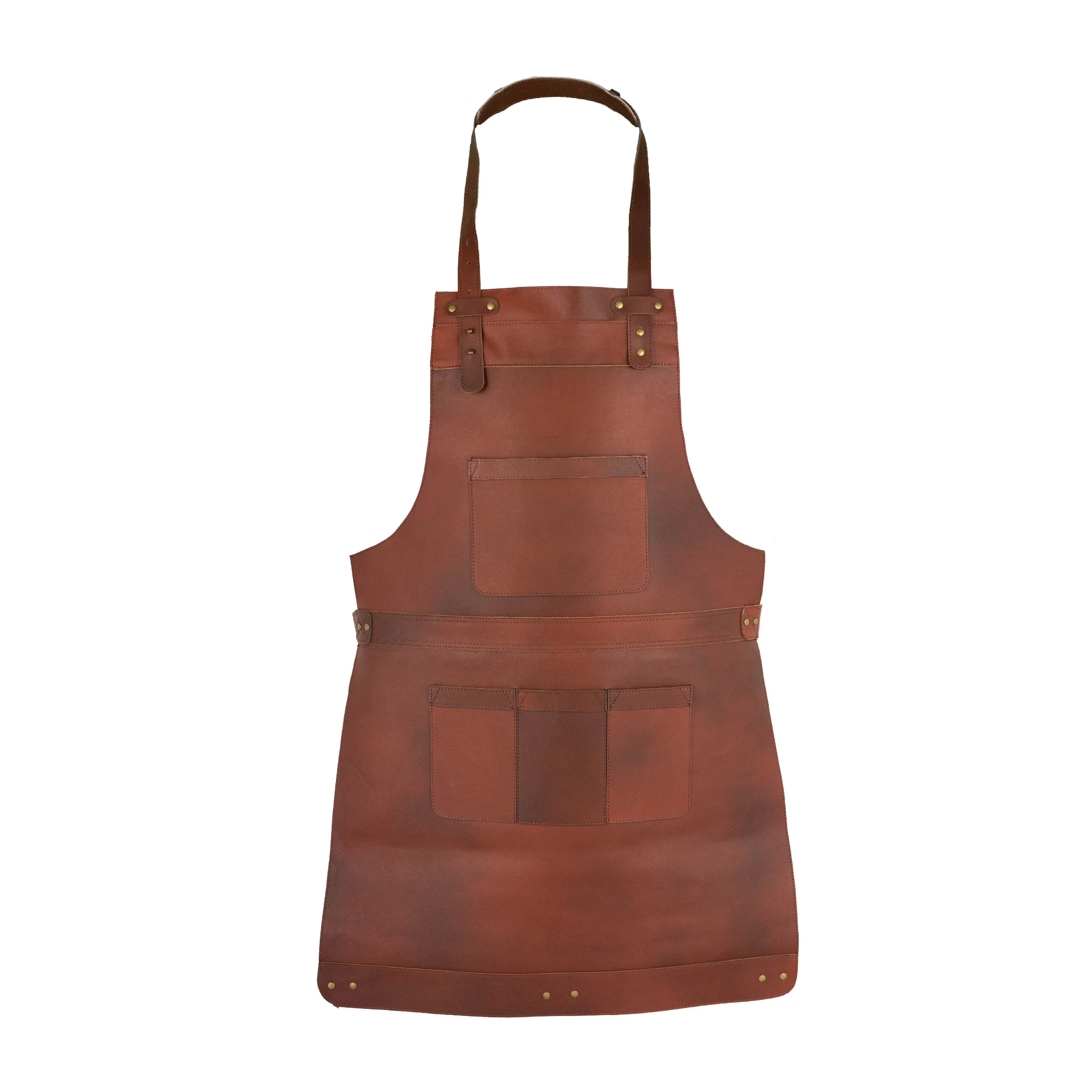 The Bedfordshire Full Grain Leather Apron - Image 27