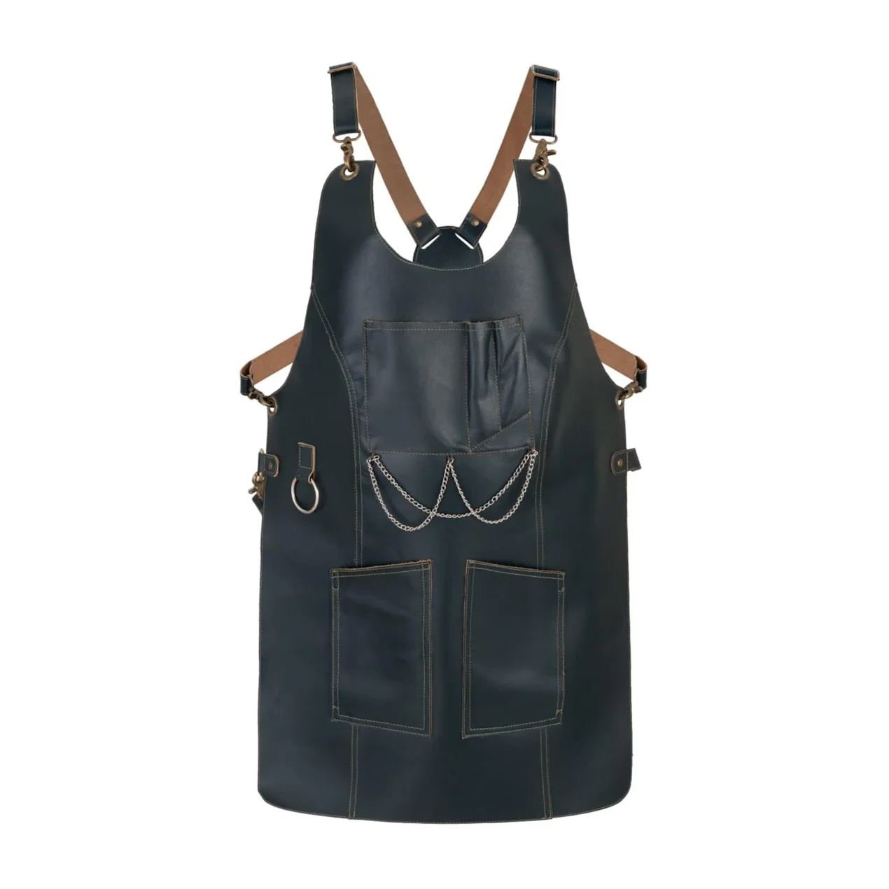 The Bedfordshire New Style Ladies Leather Apron - Image 7