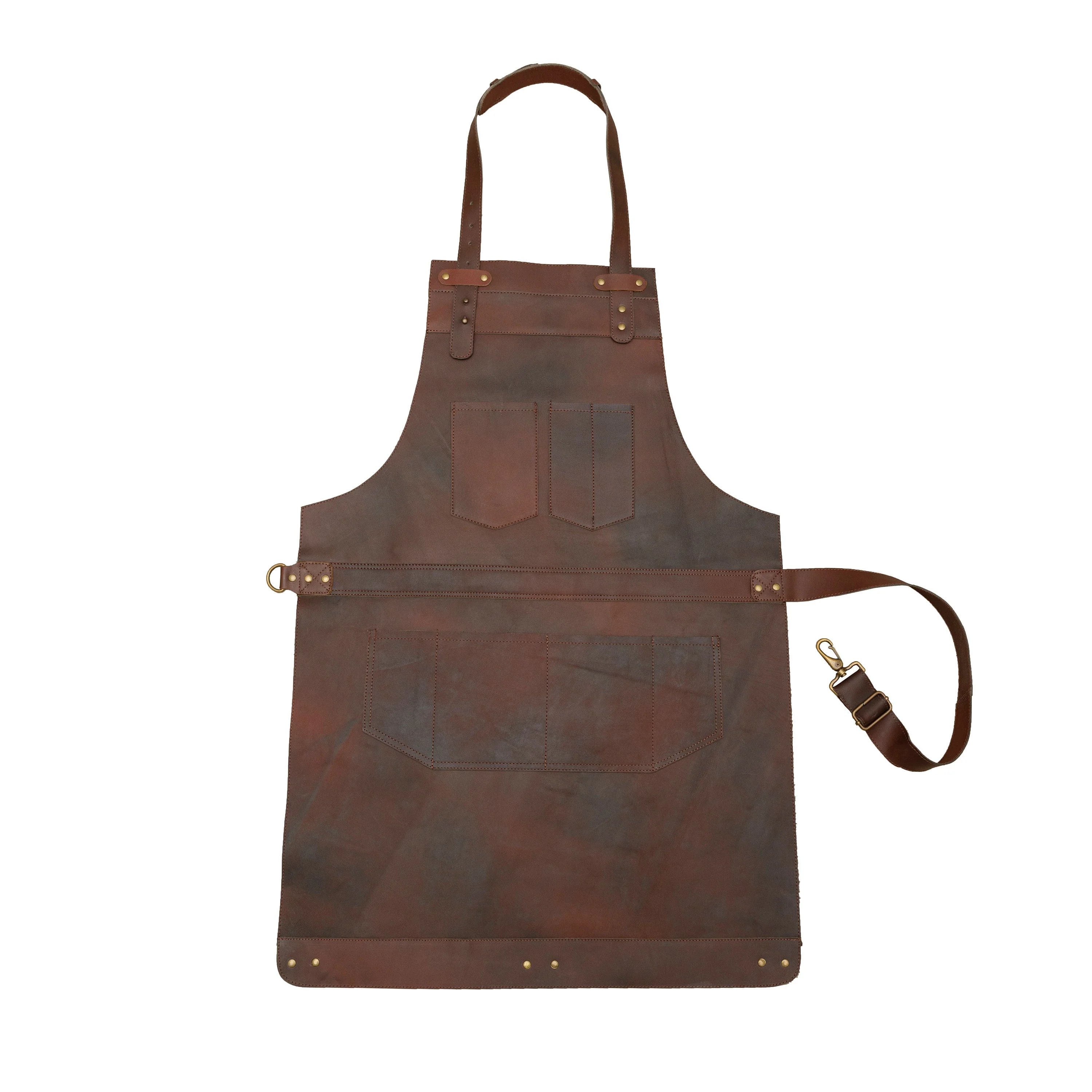 The Berkshire Full Grain Leather Apron - Image 3
