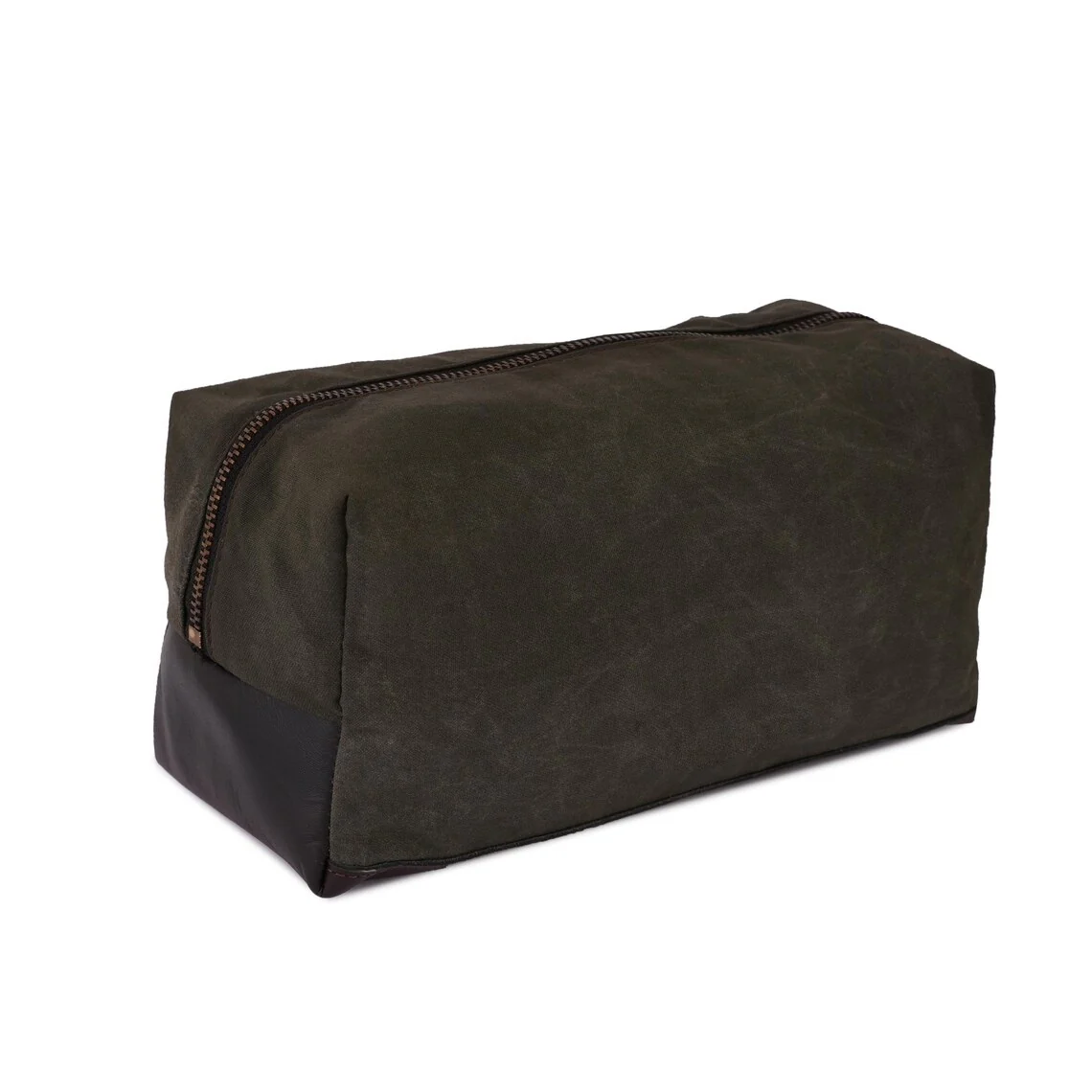 The Derbyshire Waxed Canvas Shaving Bag - Image 10