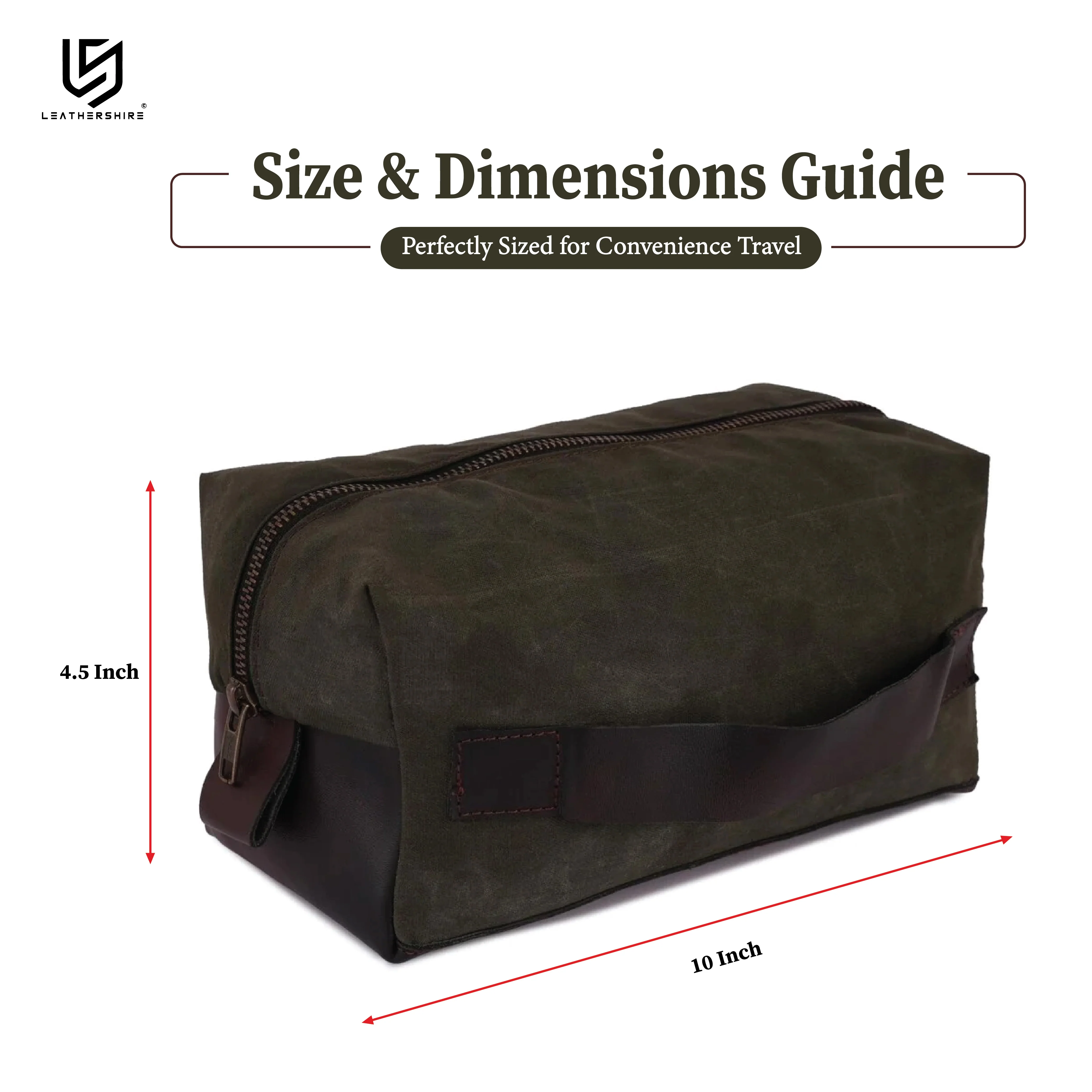 The Derbyshire Waxed Canvas Shaving Bag - Image 11