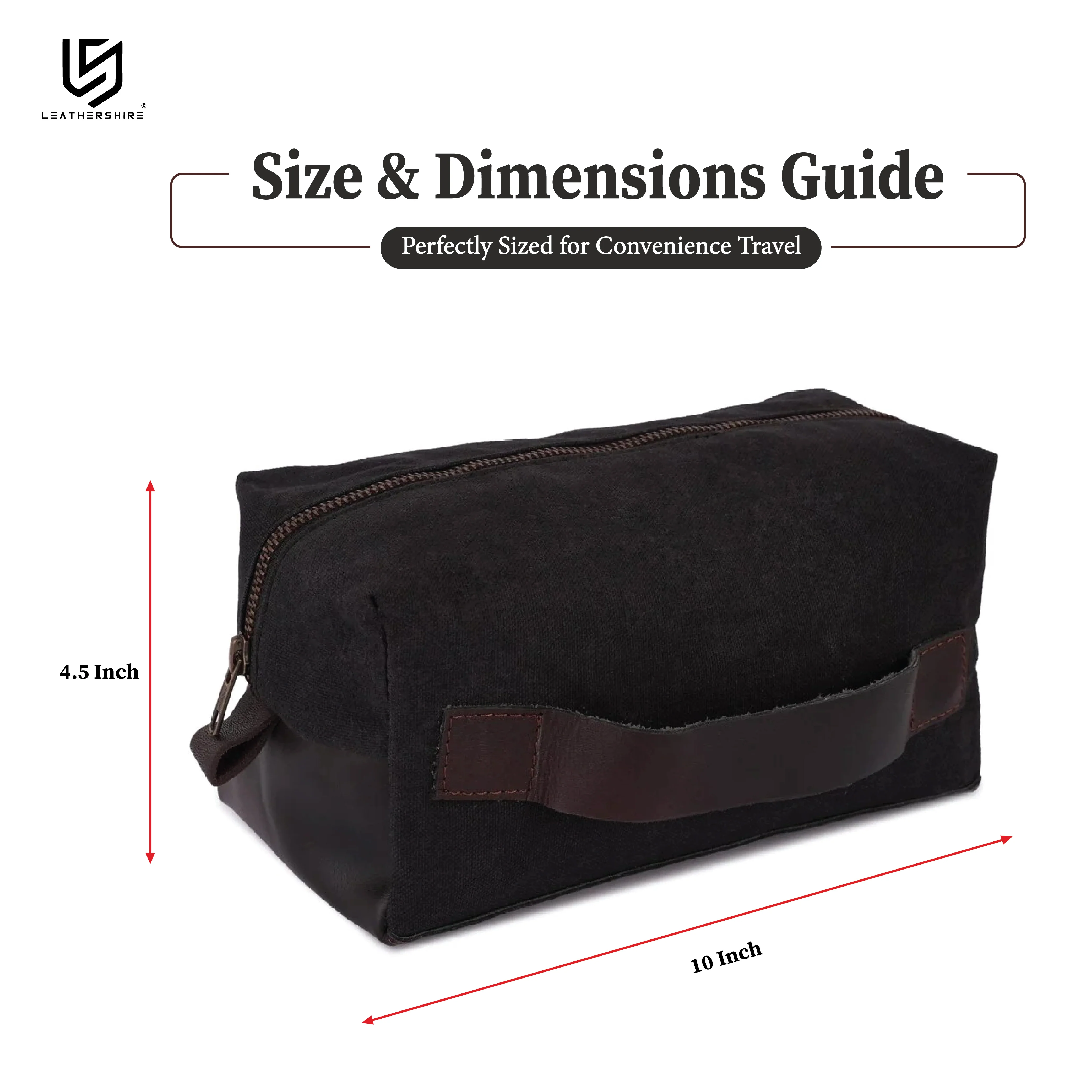 The Derbyshire Waxed Canvas Shaving Bag - Image 3