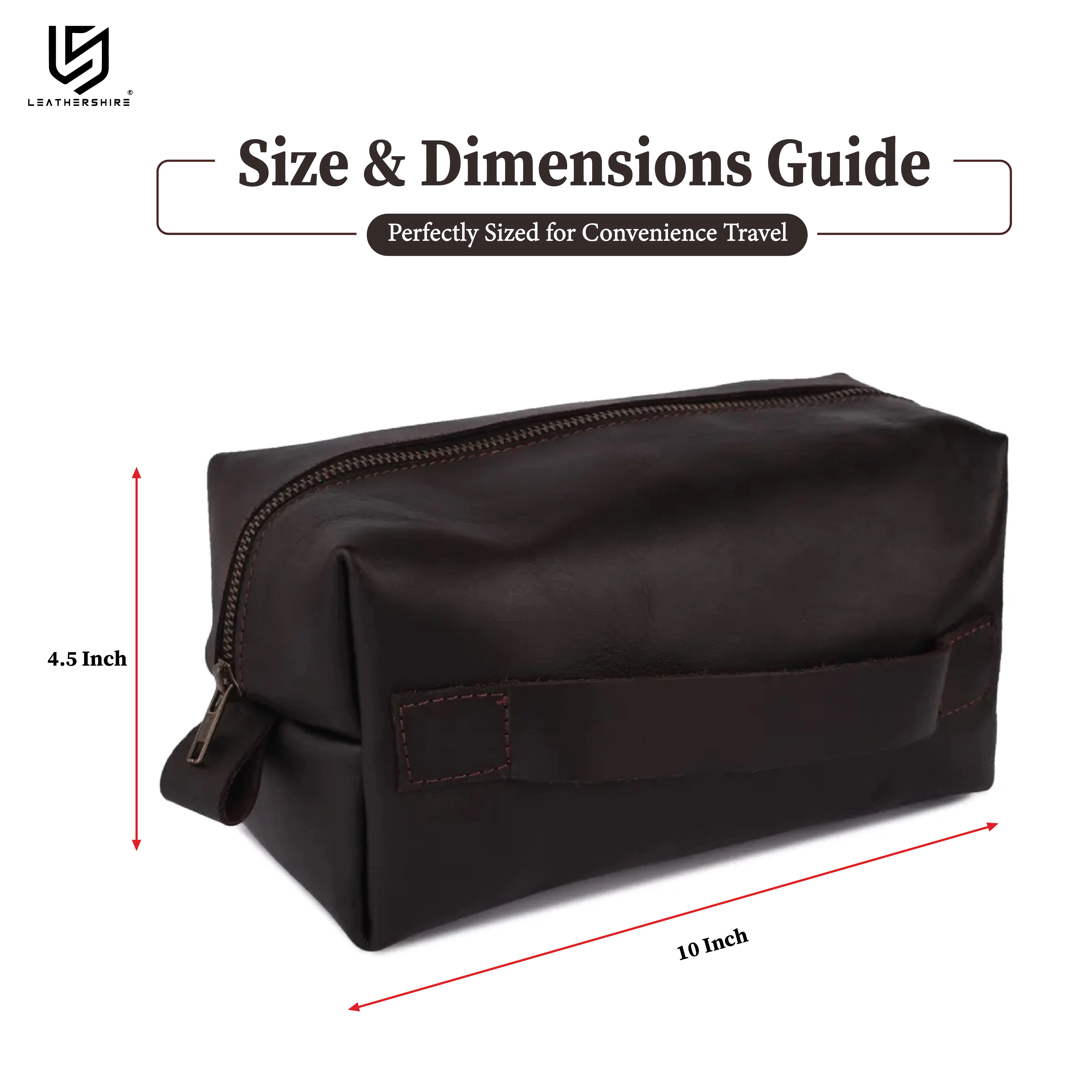 The City of London Leather Shaving Bag - Image 19