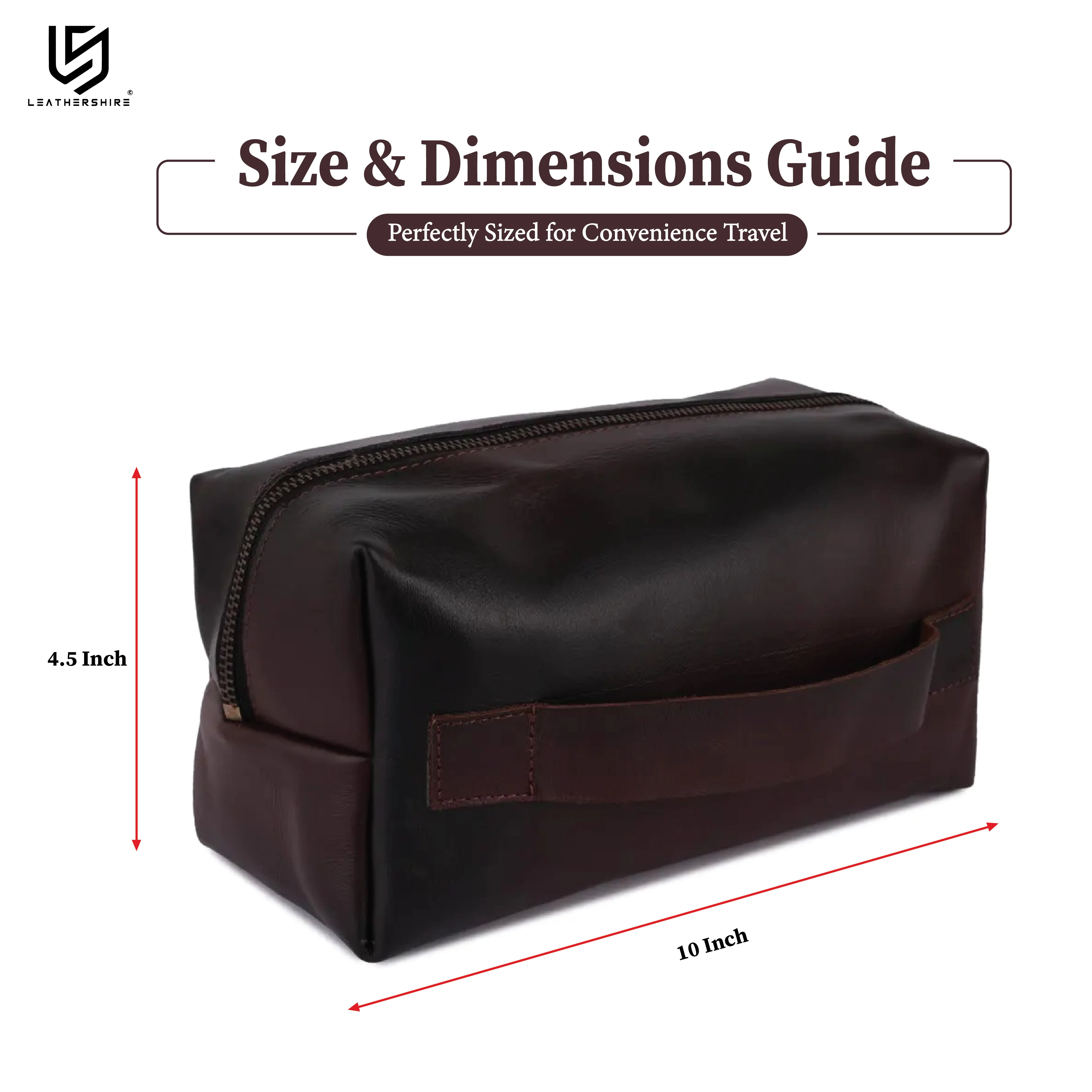The City of London Leather Shaving Bag - Image 23