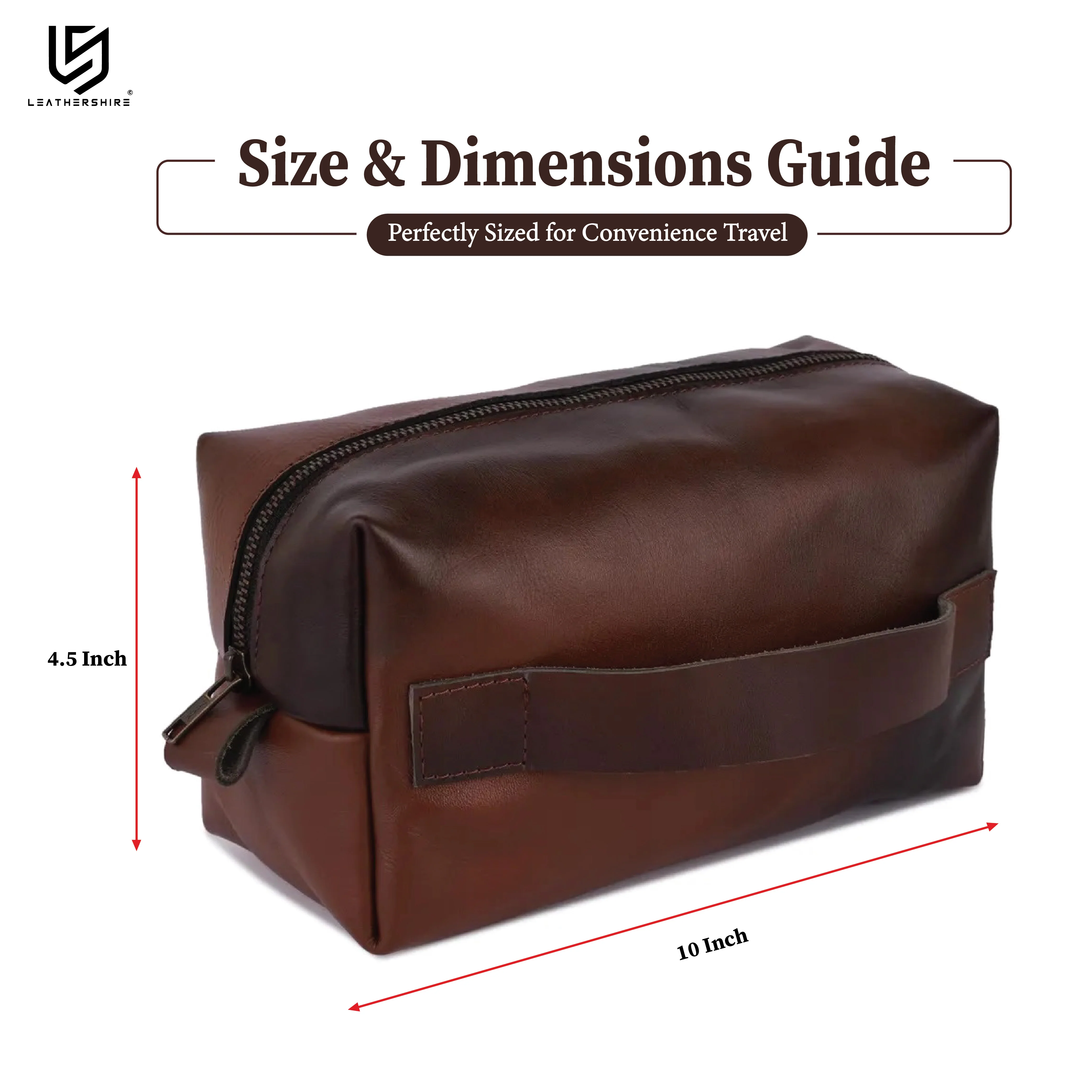 The City of London Leather Shaving Bag - Image 25