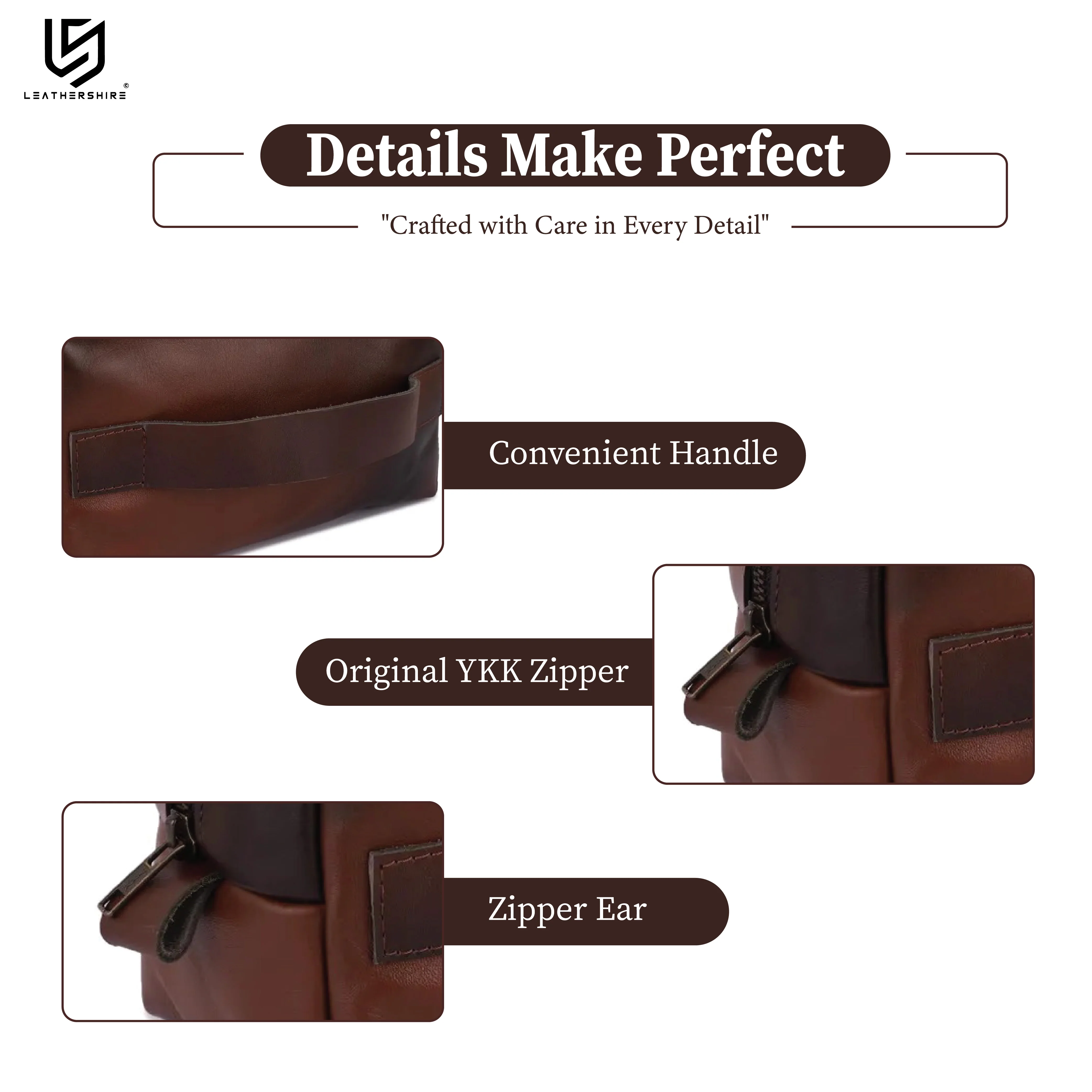 The City of London Leather Shaving Bag - Image 26