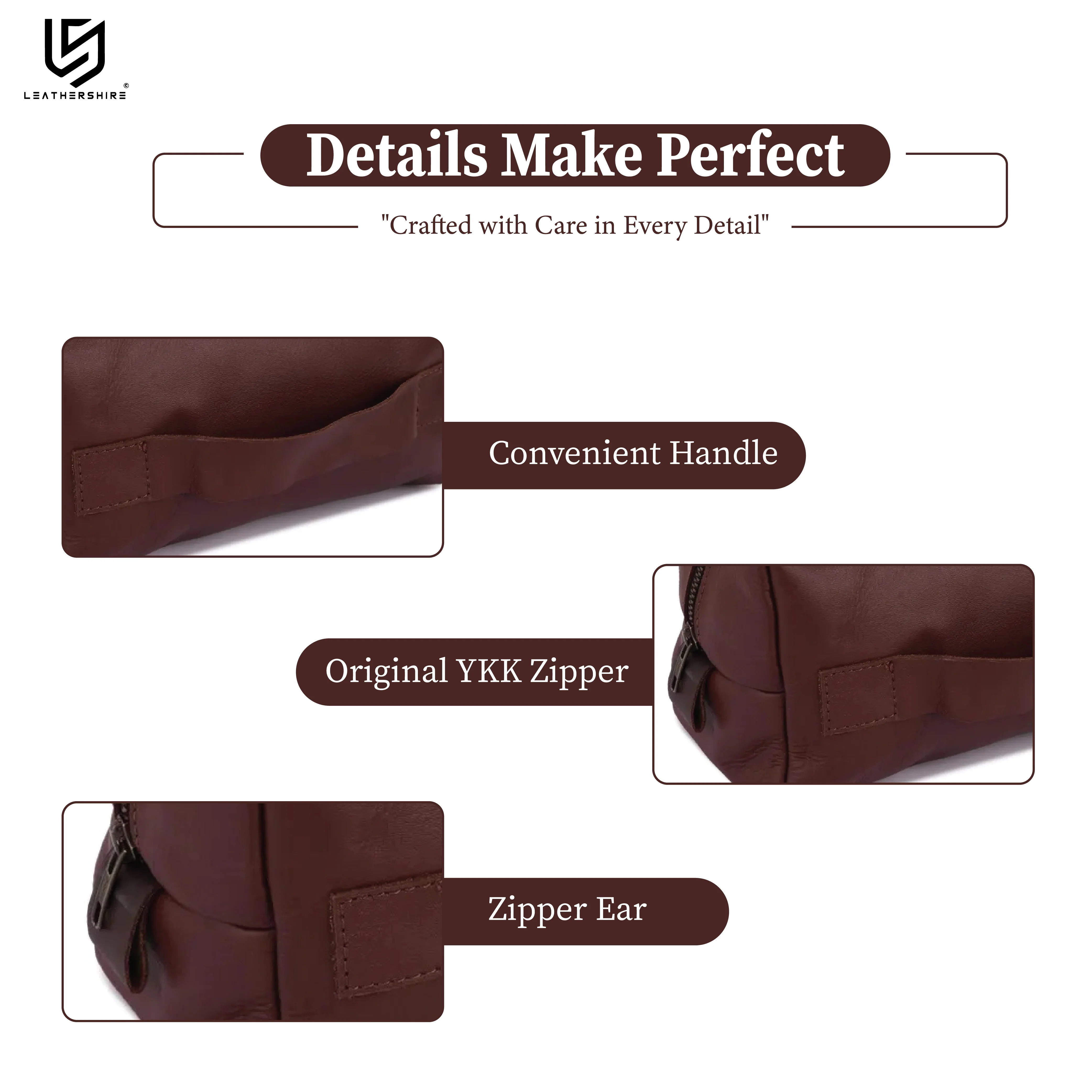 The City of London Leather Shaving Bag - Image 28