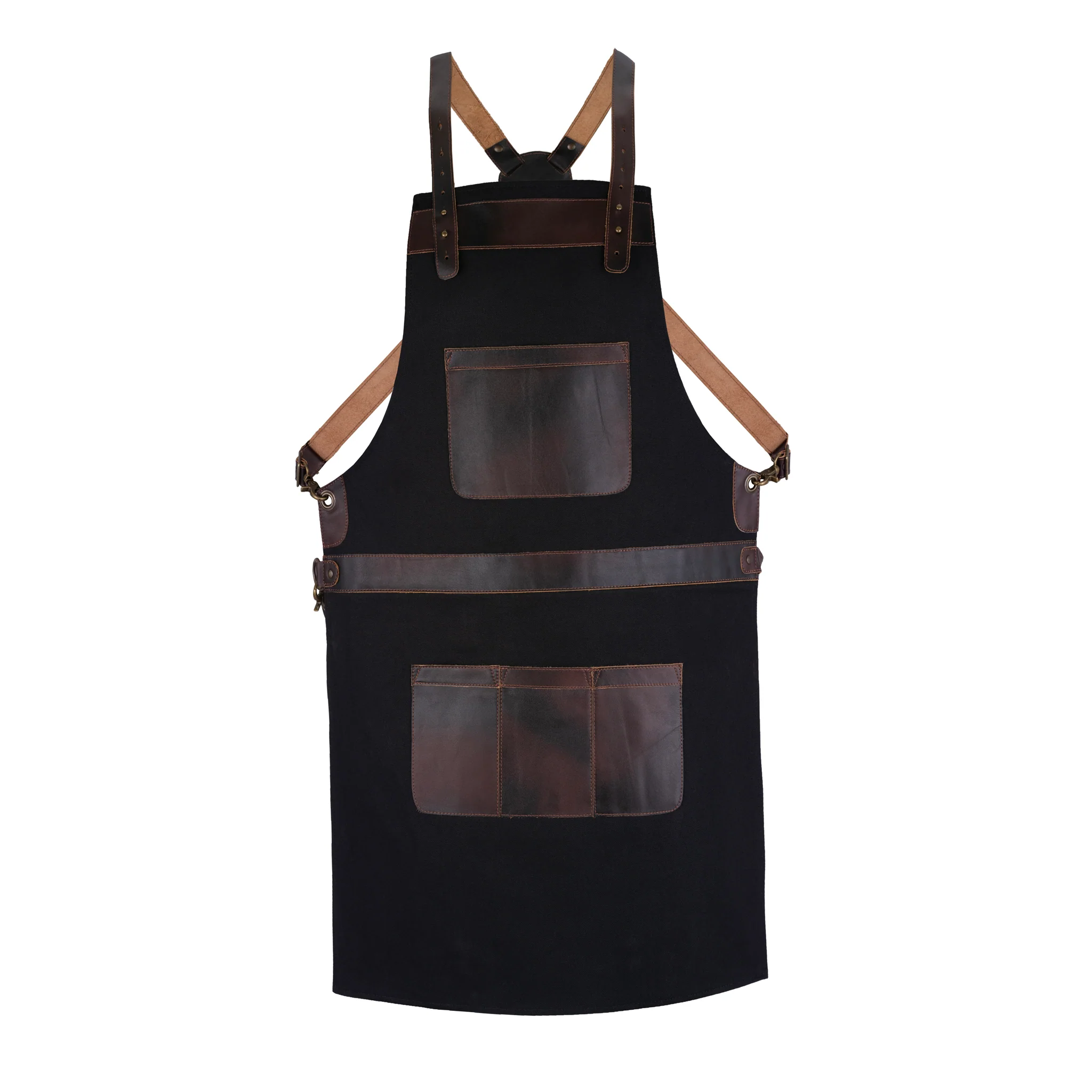 The Derbyshire Canvas Crossbody BBQ Apron - Image 11