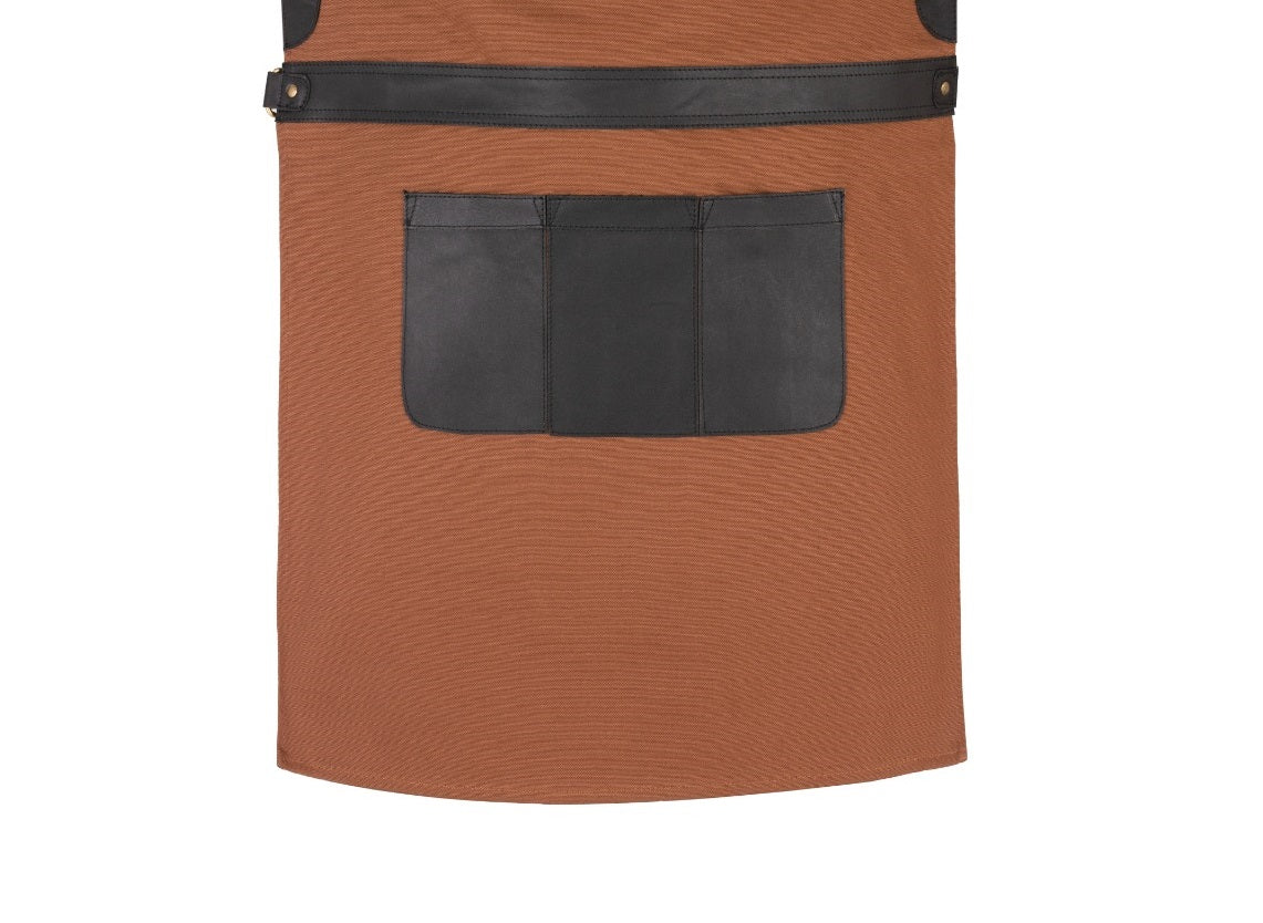 The Derbyshire Canvas Crossbody BBQ Apron - Image 3