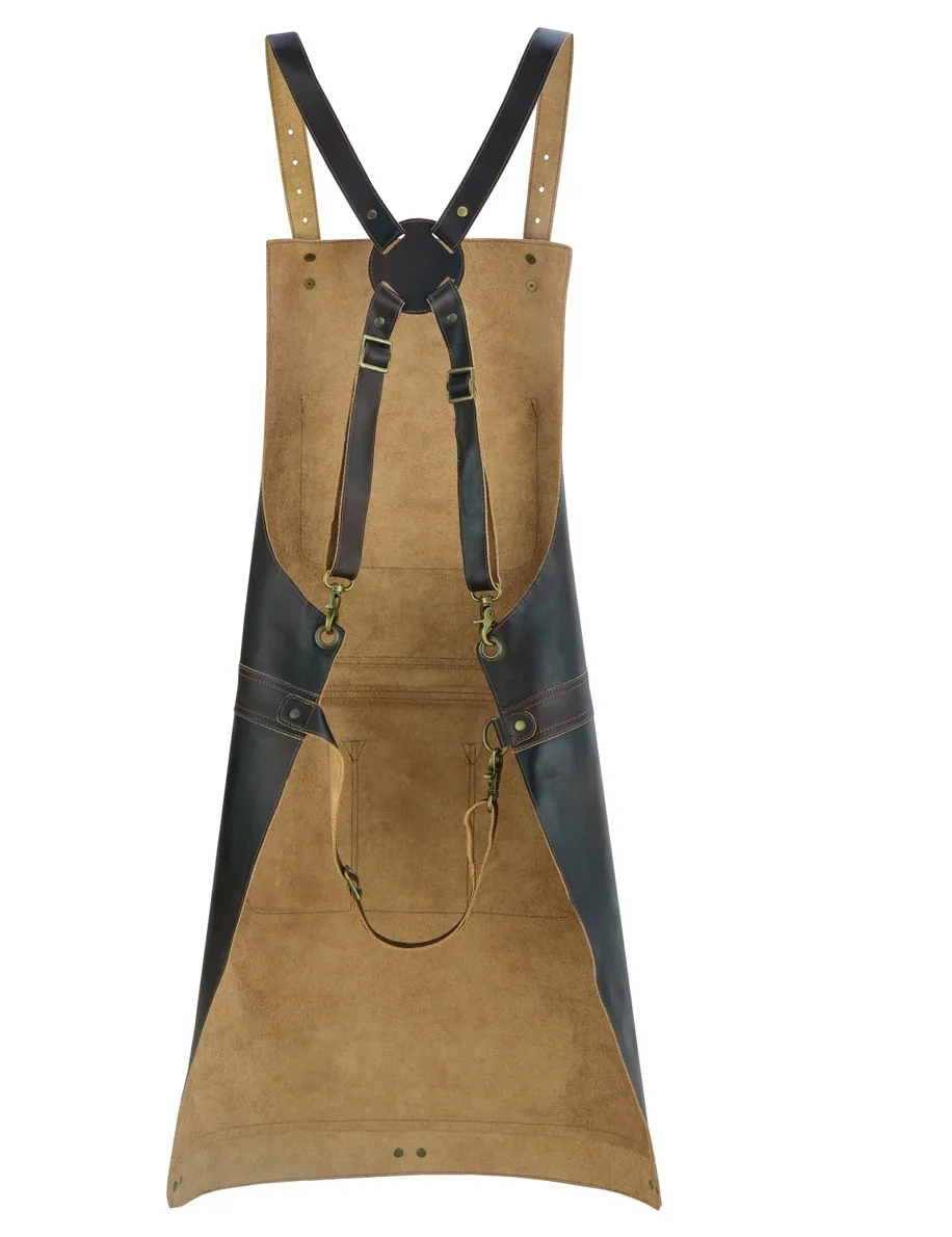 The Derbyshire Canvas Crossbody BBQ Apron - Image 4
