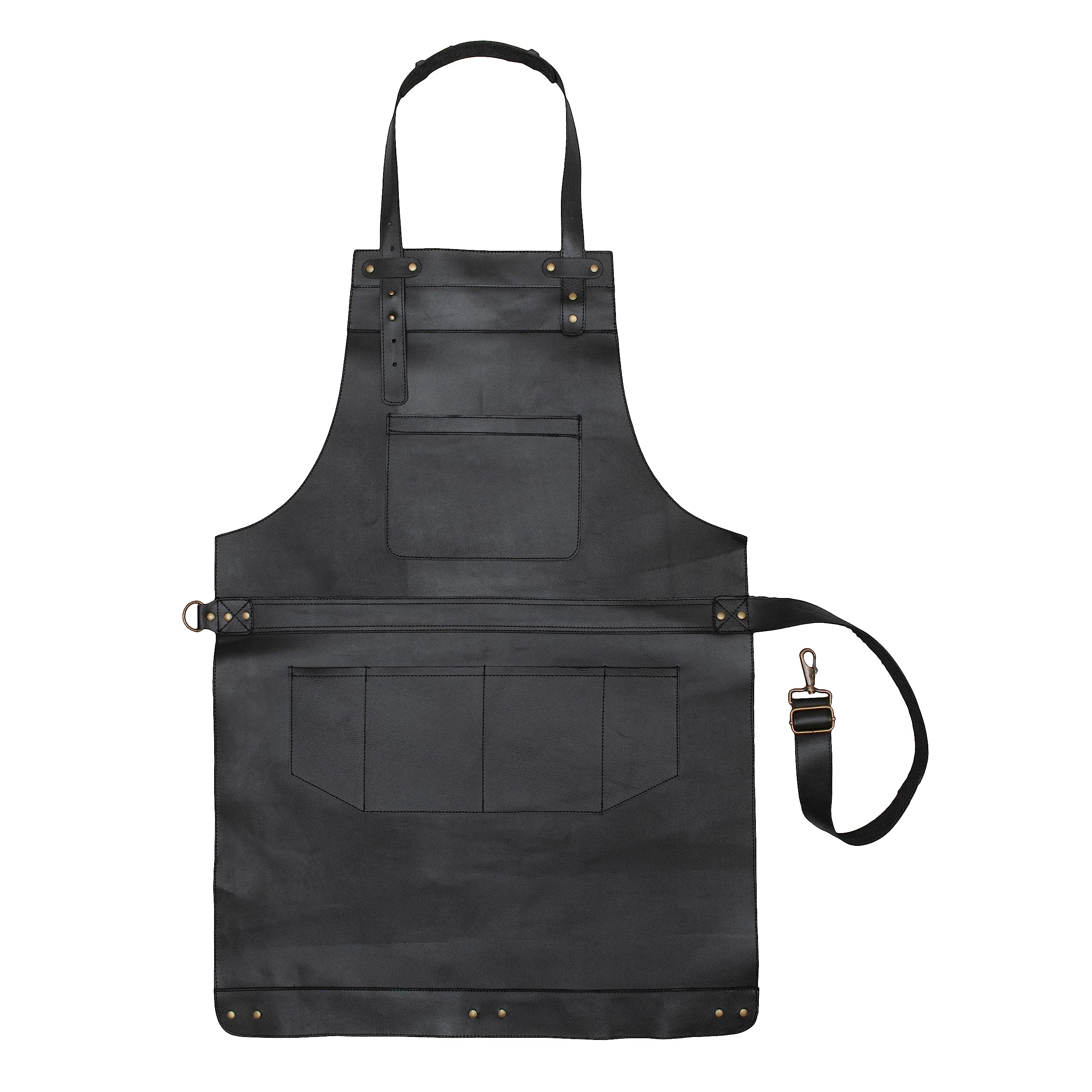 The Devon Full Grain Leather Apron - Image 8