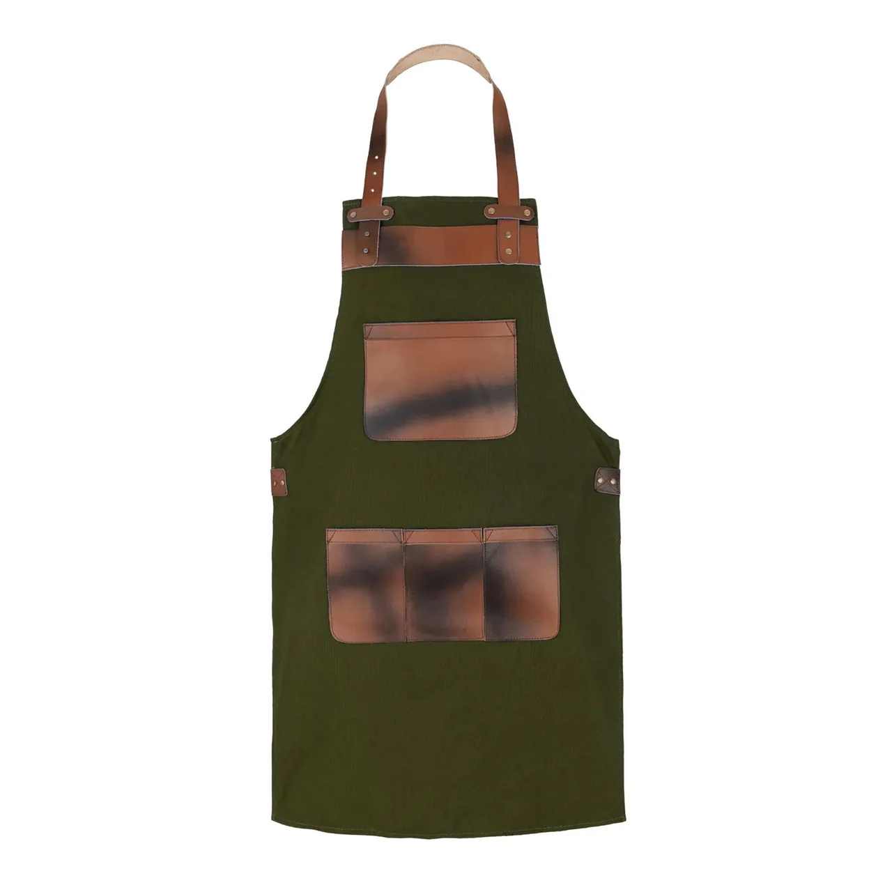 The Essex Full Grain Handmade Canvas Apron - Image 2