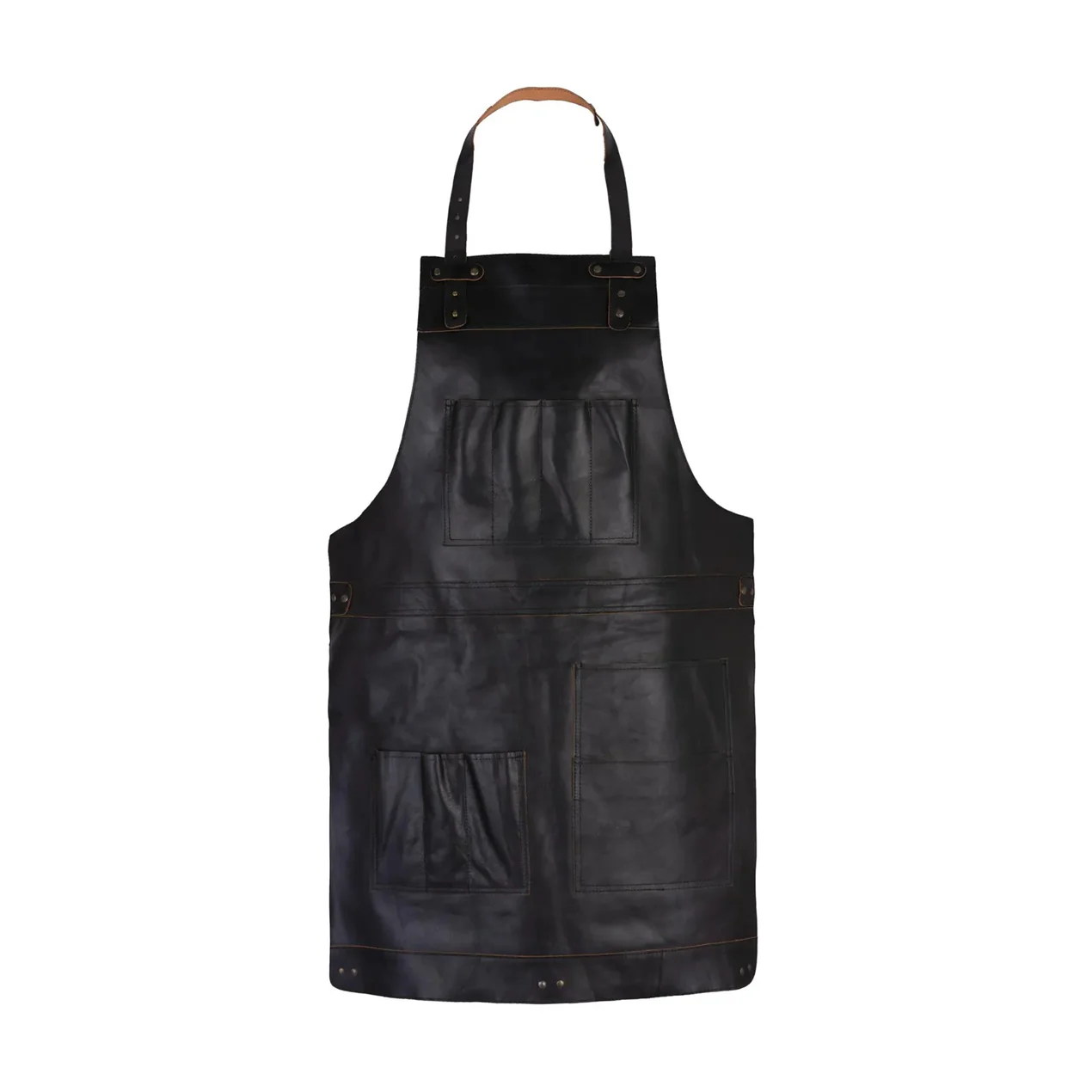 The Essex Full Grain Handmade Leather Apron - Image 2