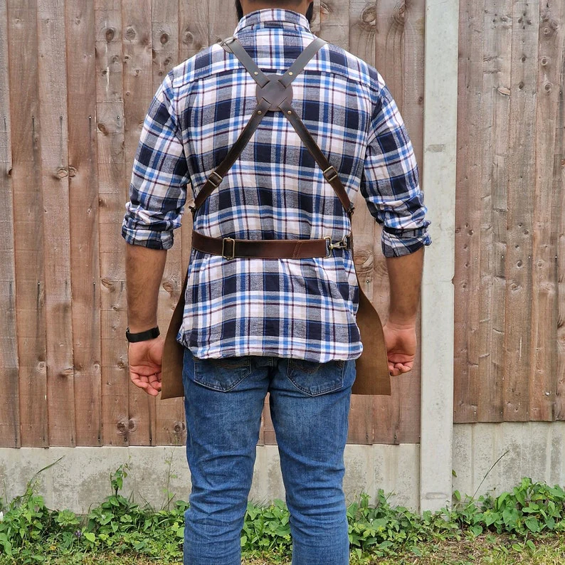The Gloucestershire Leather Tool Working Apron - Free Customized Branding - Image 12