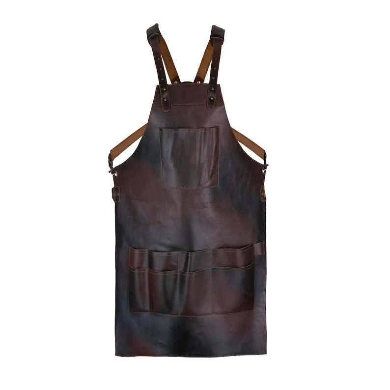 The Gloucestershire Leather Tool Working Apron - Free Customized Branding - Image 3