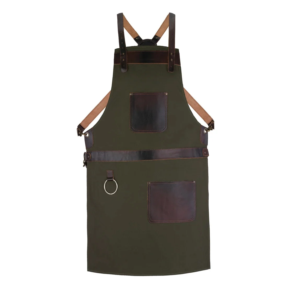 The Greater Manchester Canvas Crossbody Blacksmith Apron - Image 16