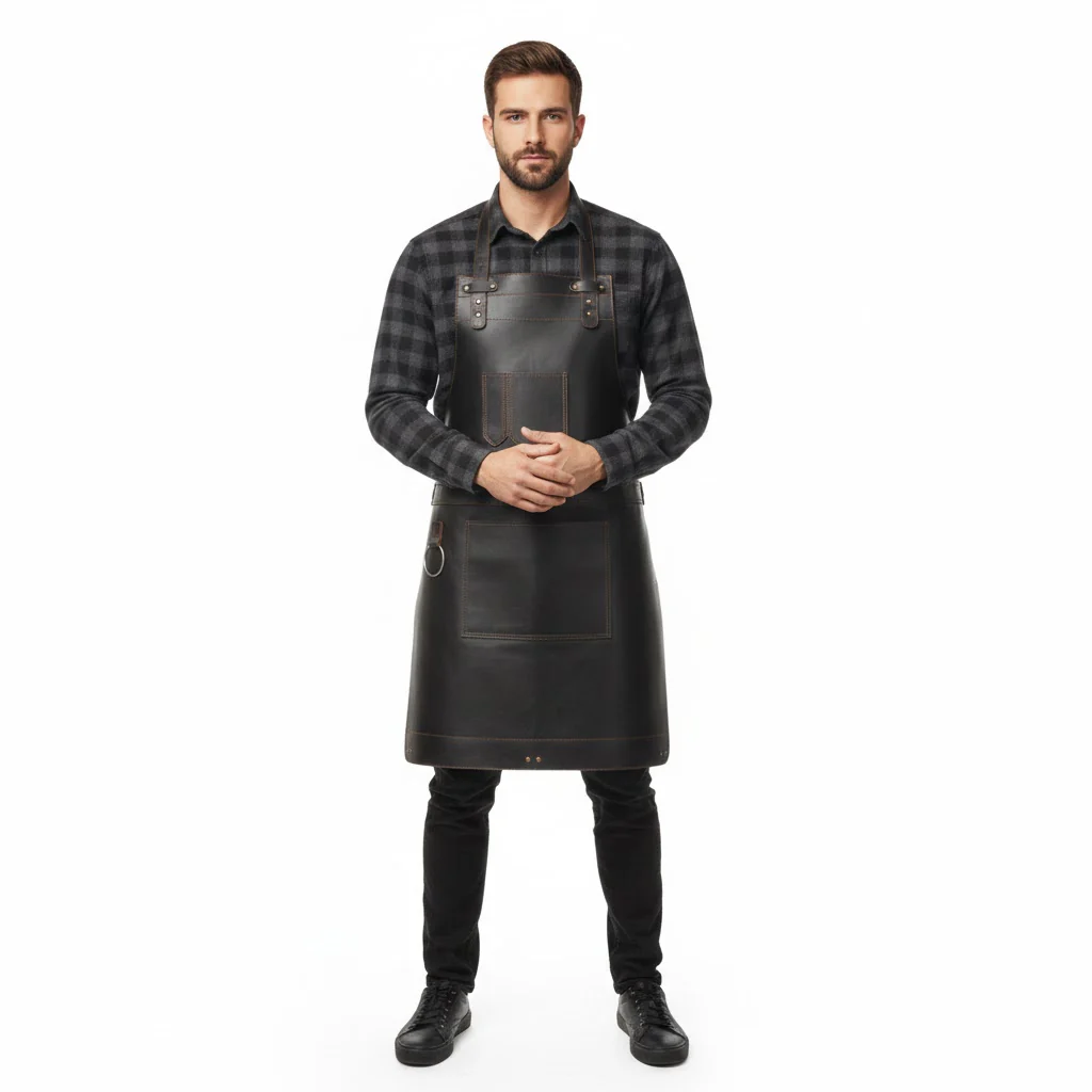 The Herefordshire Leather Apron - Free Customized Branding - Image 15