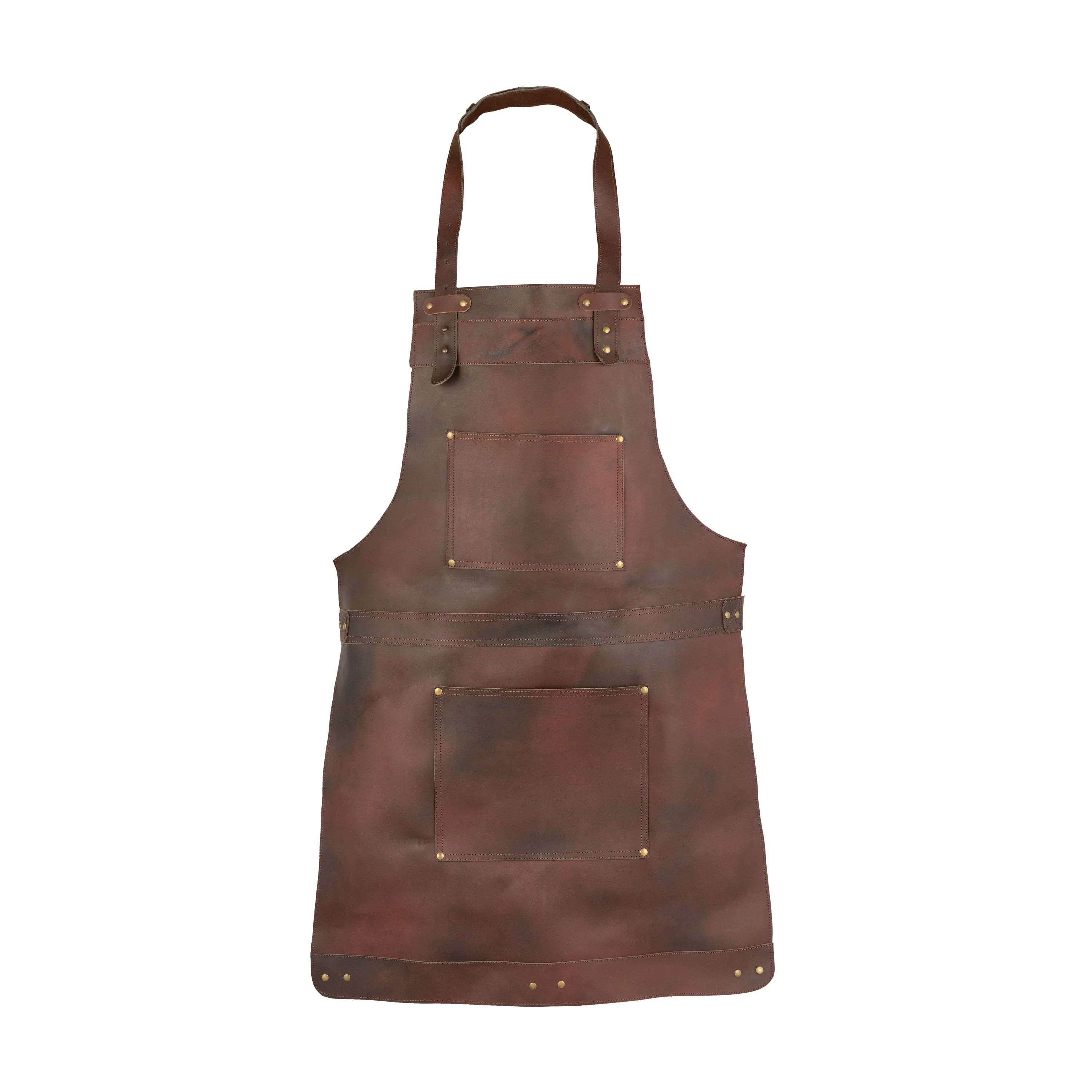 The Hertfordshire Full Grain Leather Apron - Image 4