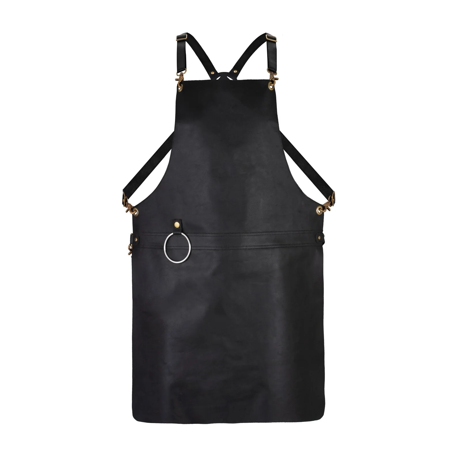 The Isle of Weight Full Grain Leather Without Pockets Apron - Image 24
