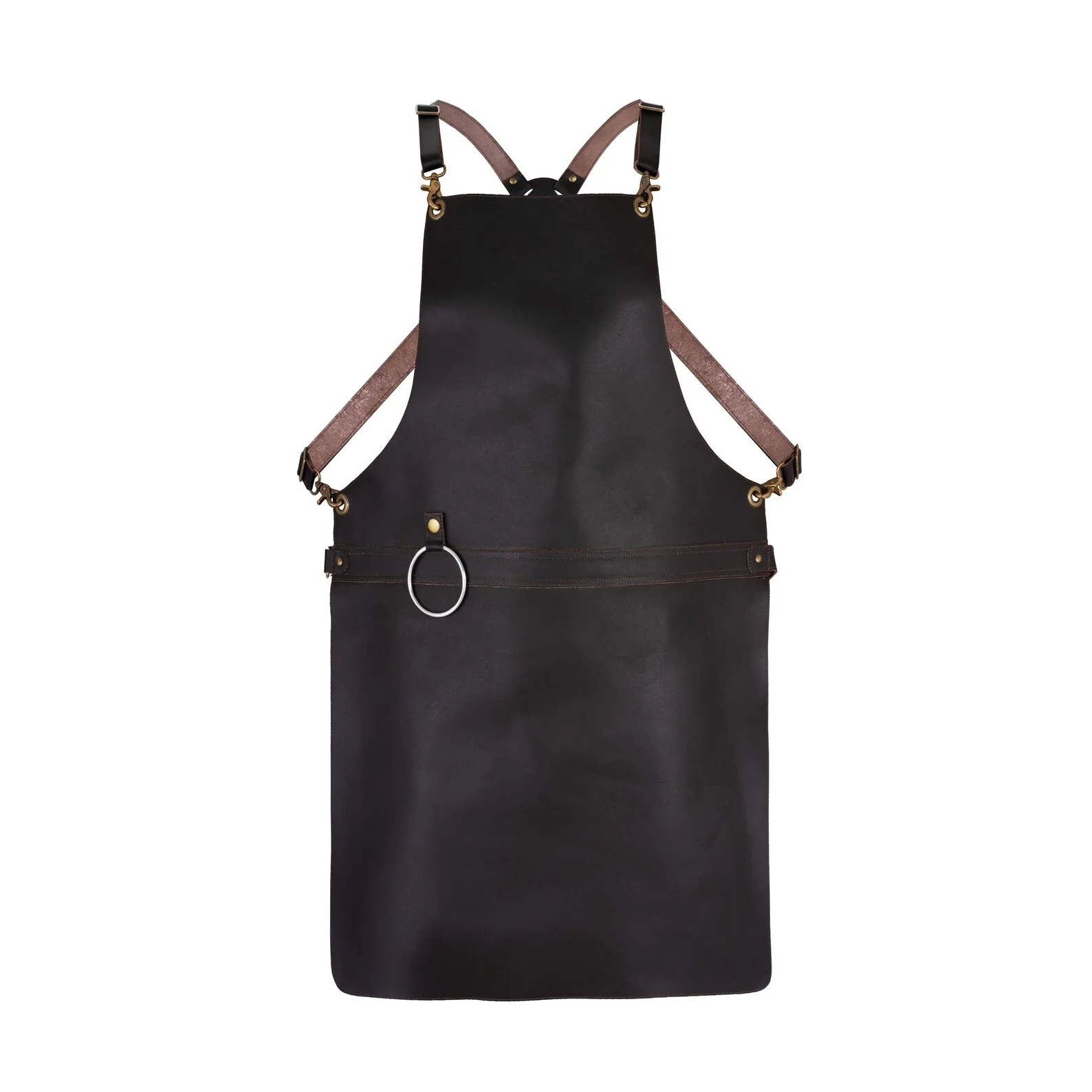 The Isle of Weight Full Grain Leather Without Pockets Apron - Image 32