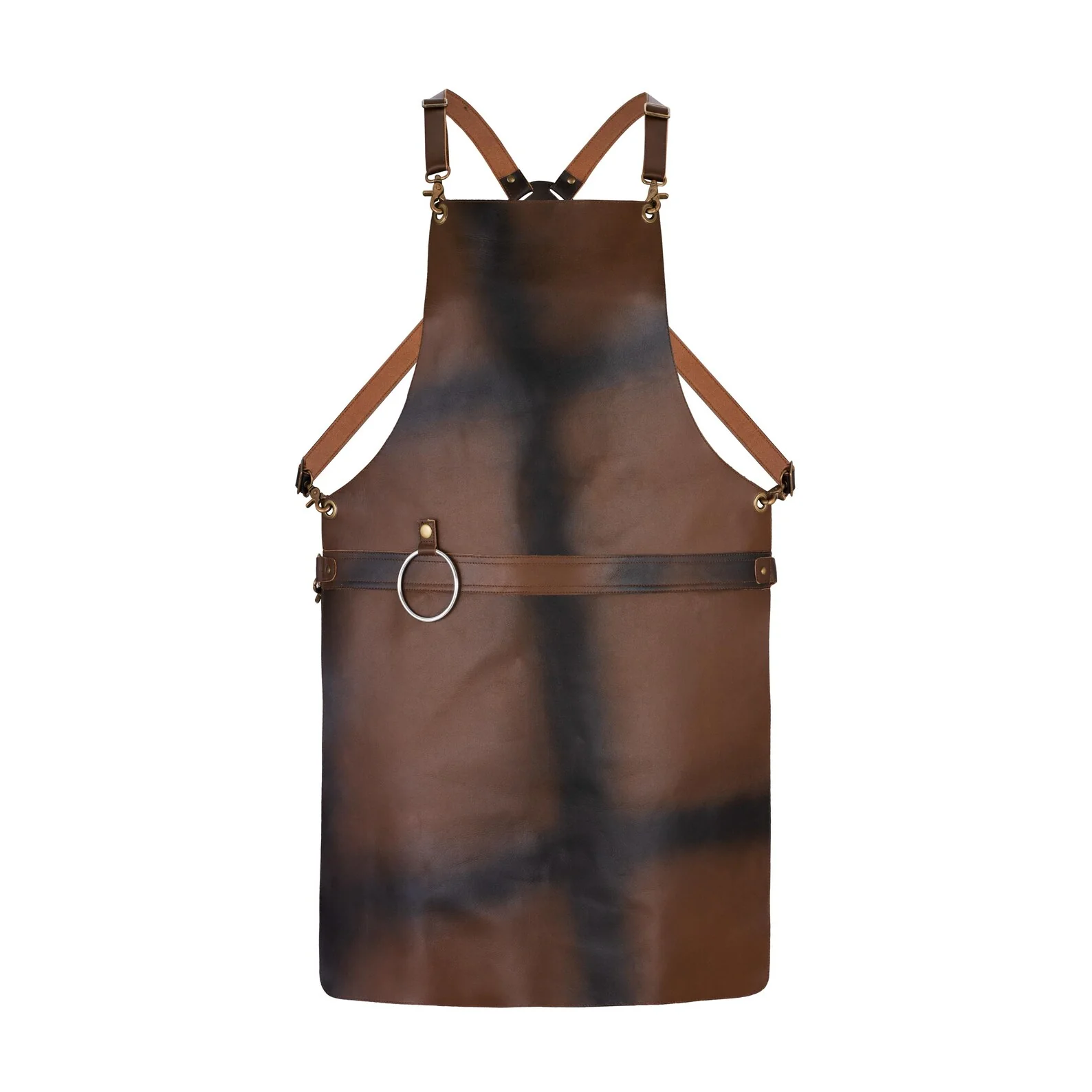 The Isle of Weight Full Grain Leather Without Pockets Apron - Image 9