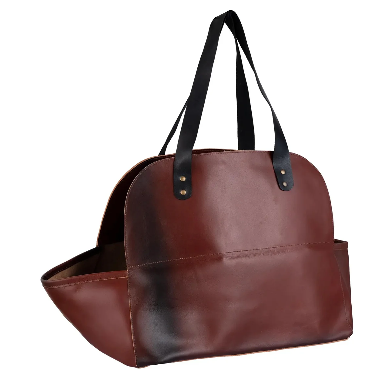 The Herefordshire Leather Firewood Carrier - Image 16