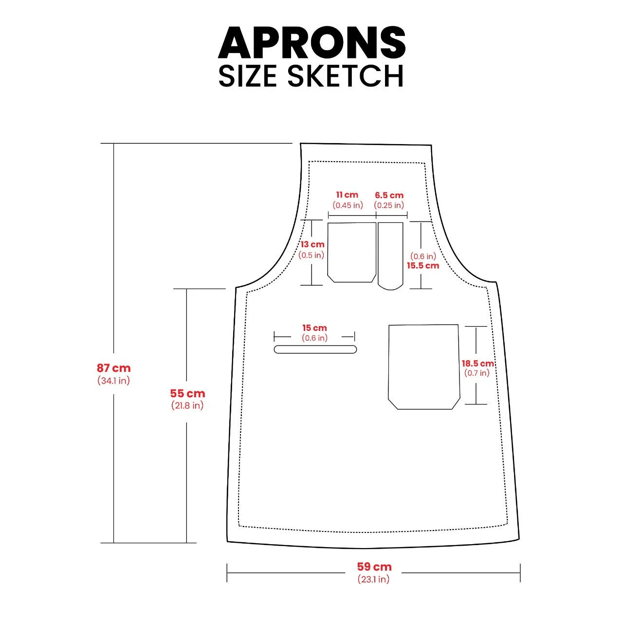 The Northamptonshire Full Grain Leather Apron - Free Customized Branding - Image 7