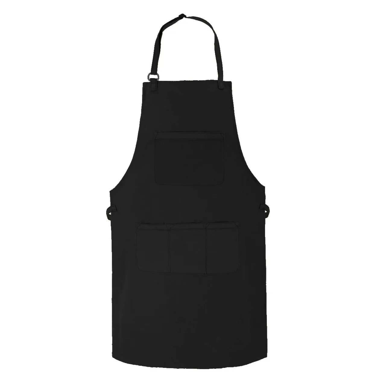 The Northumberland Olive Green Canvas Bib Apron - Image 4