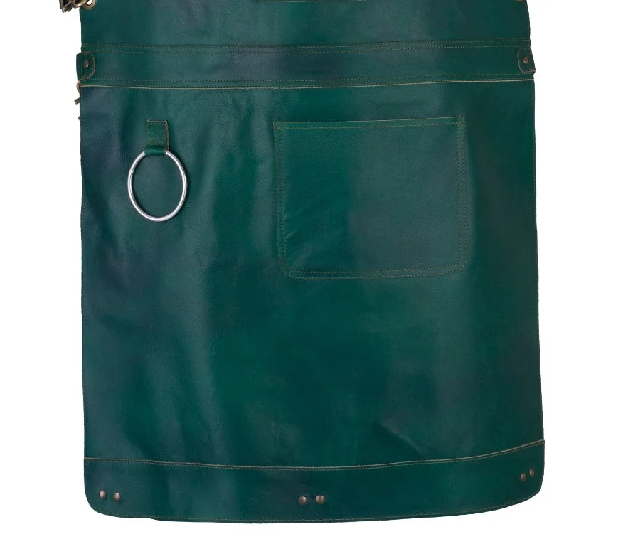 The Nottinghamshire Full Grain Leather Crossbody Apron - Image 11