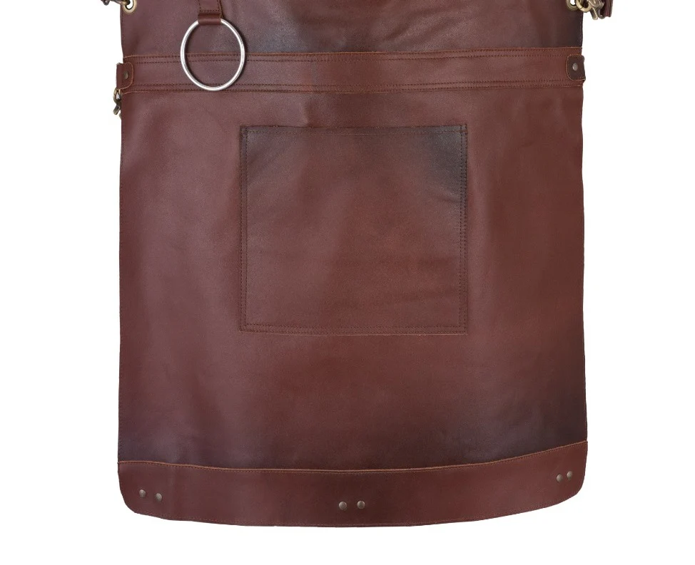 The Riding of Yorkshire Full Grain Leather Crossbody Apron - Image 14