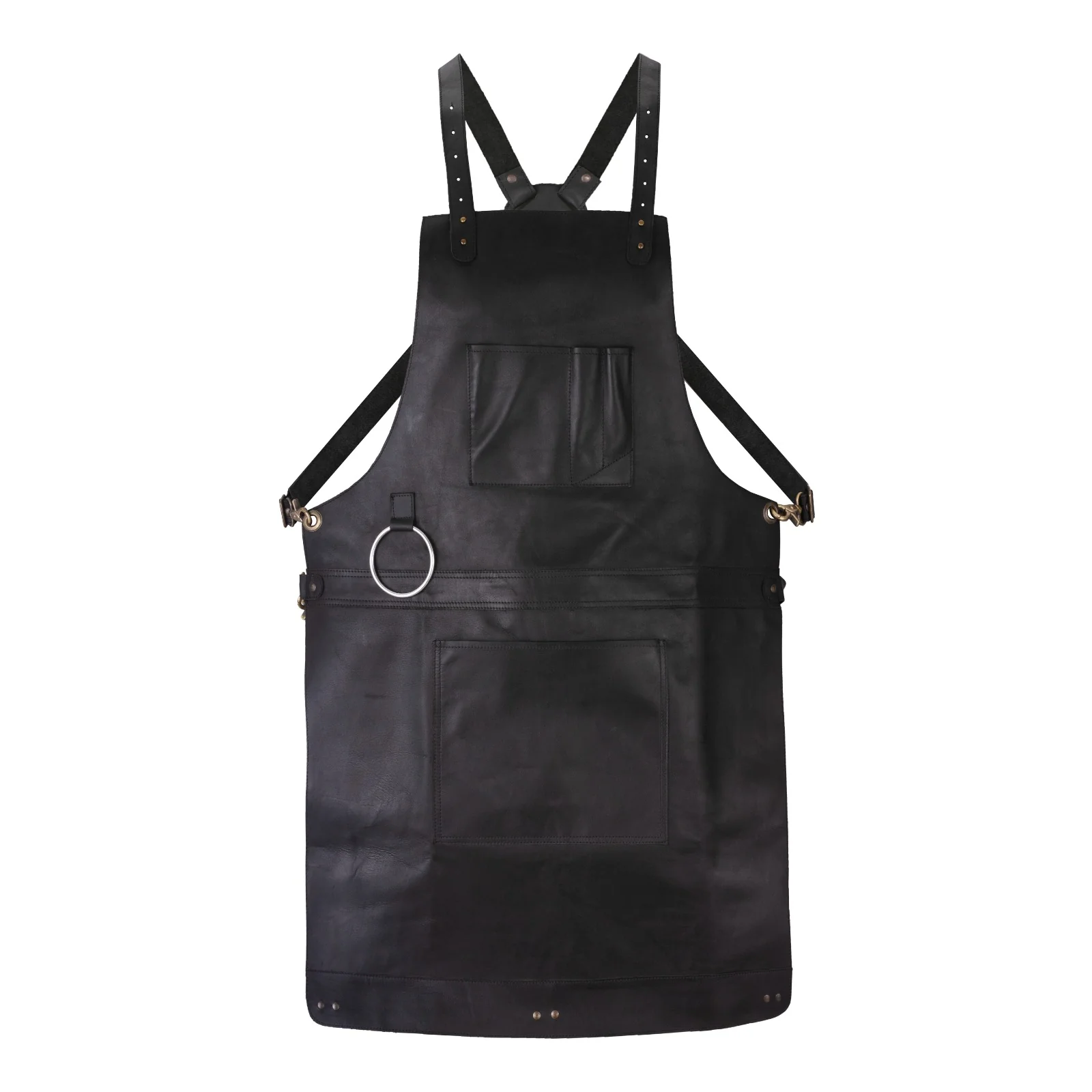 The Riding of Yorkshire Full Grain Leather Crossbody Apron - Image 7