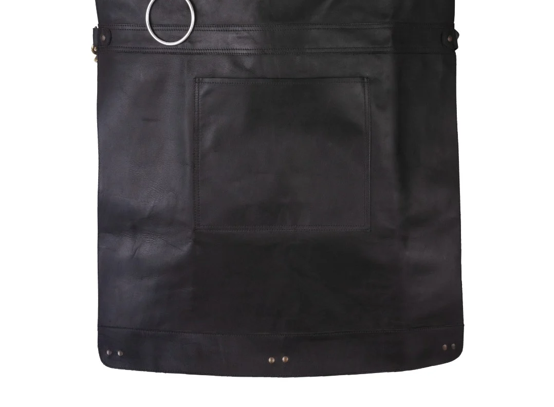 The Riding of Yorkshire Full Grain Leather Crossbody Apron - Image 8