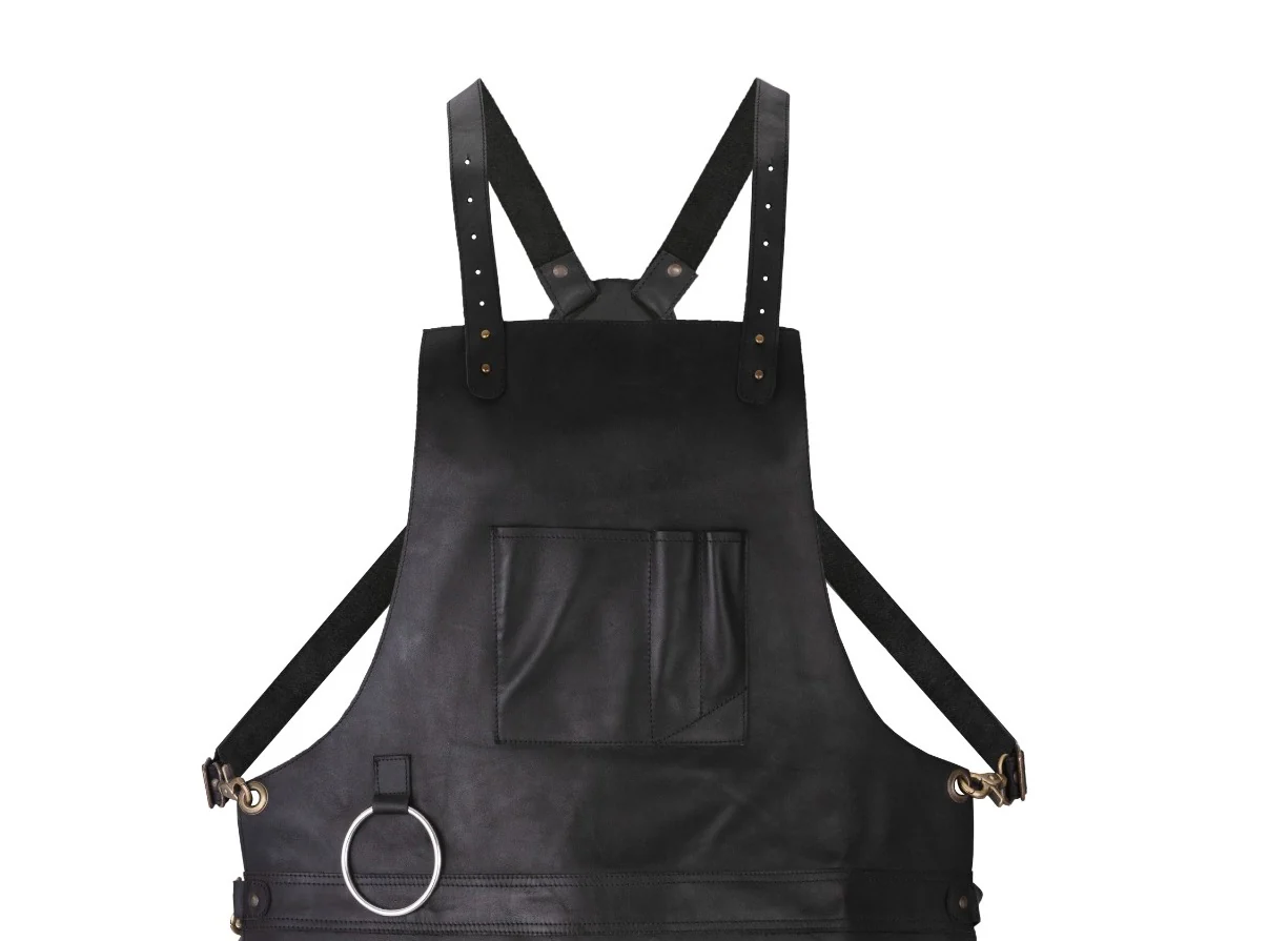 The Riding of Yorkshire Full Grain Leather Crossbody Apron - Image 9