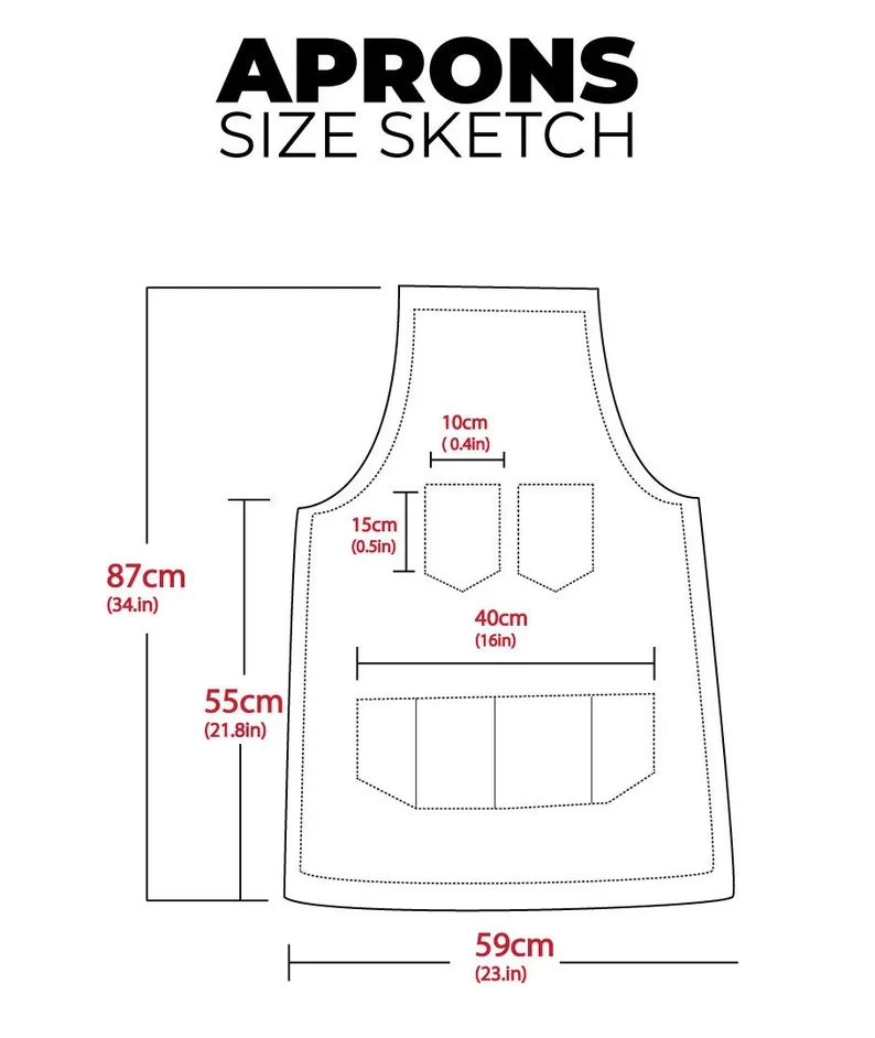 The Rutland Leather Canvas Apron - Free Customized Branding - Image 14